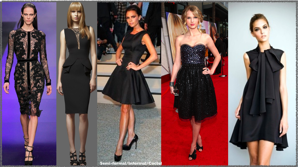 Code Cocktail Vestimenta Coctel Elegante Semi Formal Dress Code