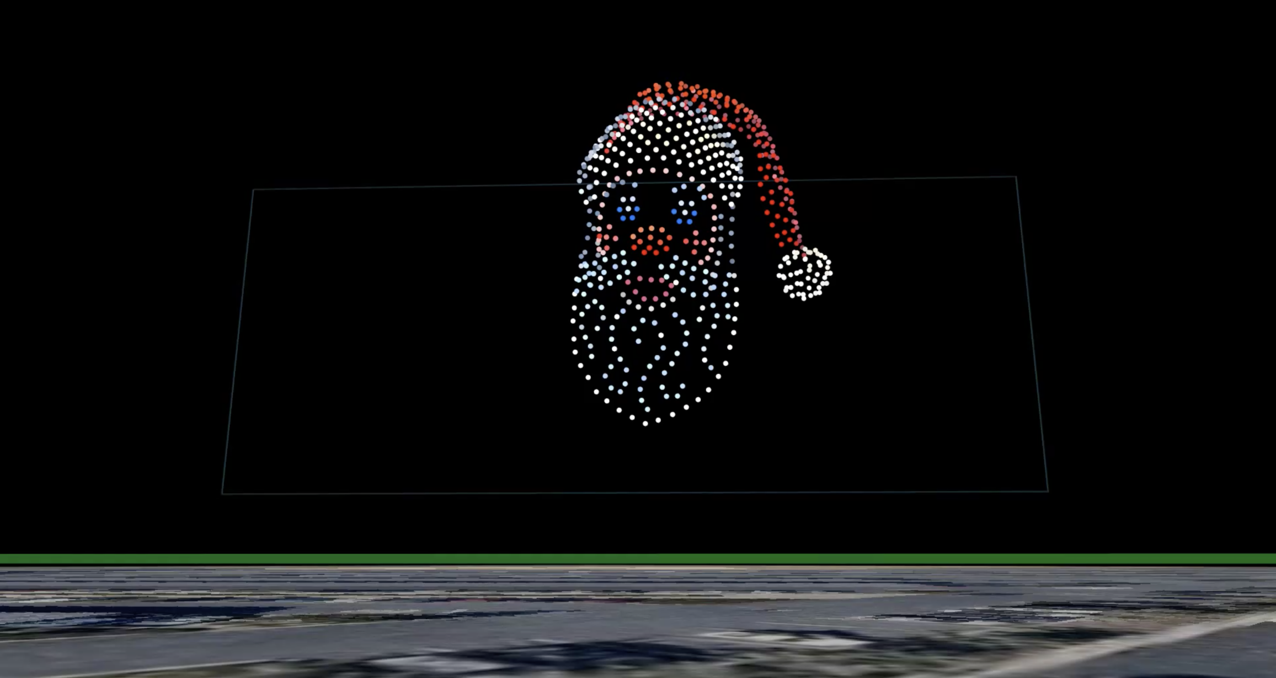 Walmart Holiday Drone Tour original campaign image