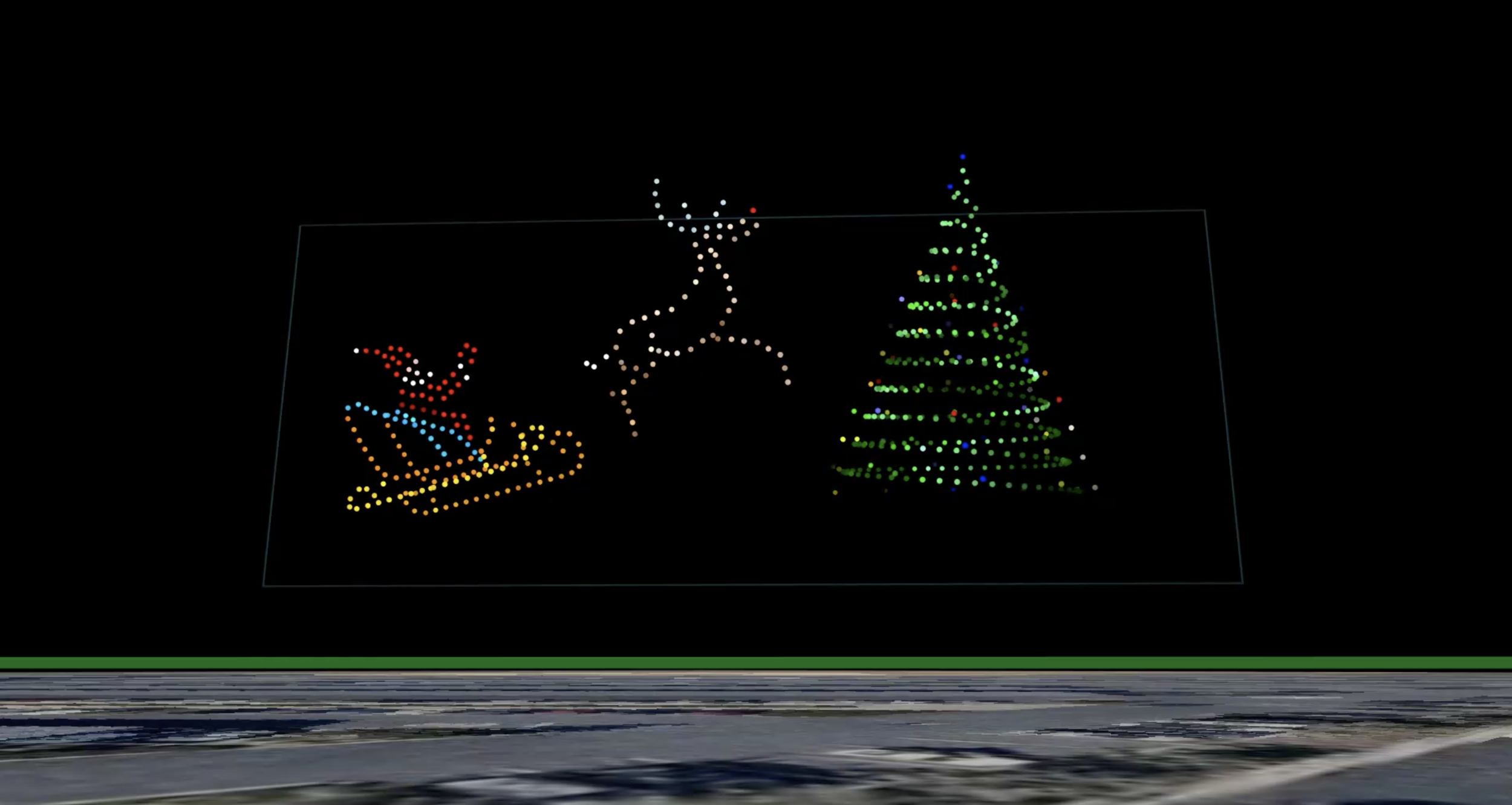 Walmart Holiday Drone Tour original campaign image