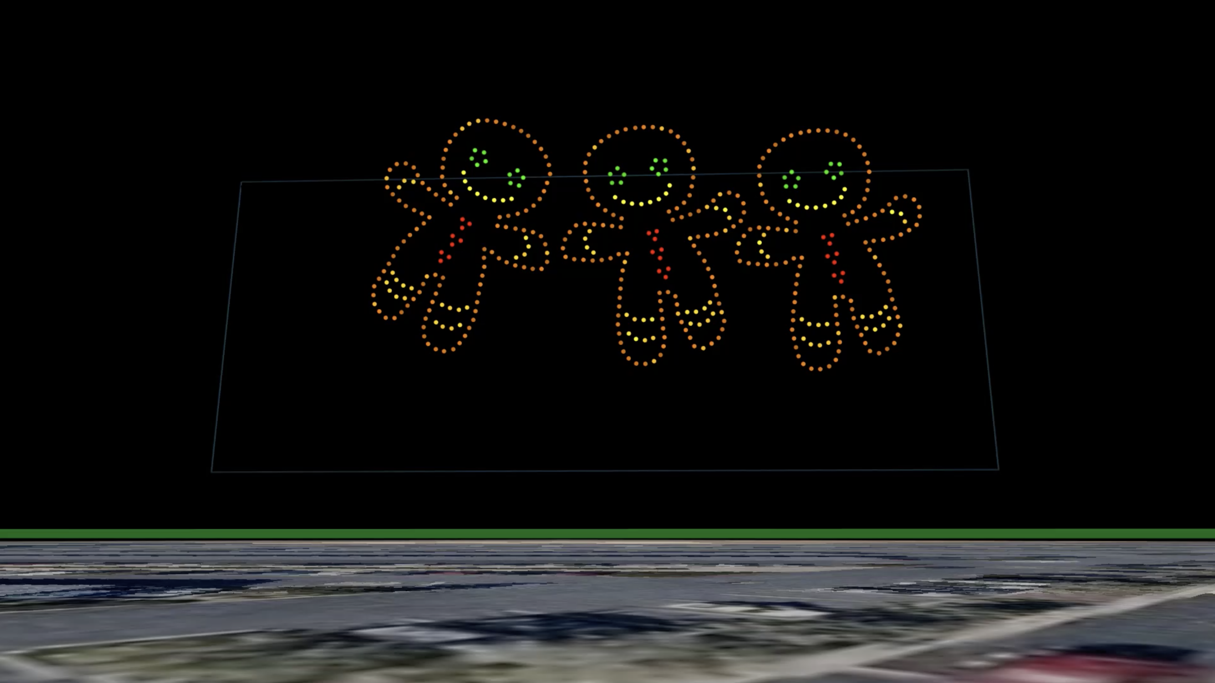 Walmart Holiday Drone Tour original campaign image