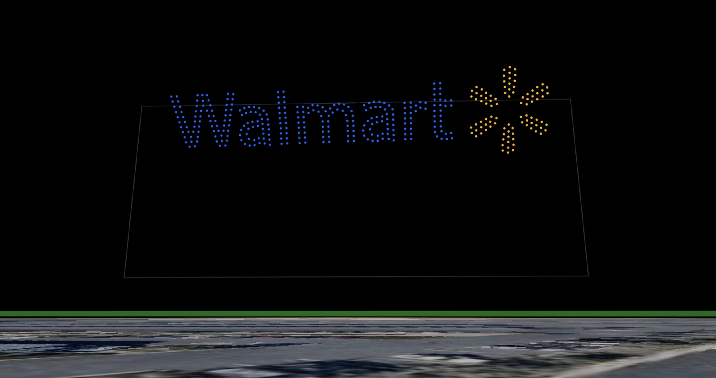 Walmart Holiday Drone Tour original campaign image