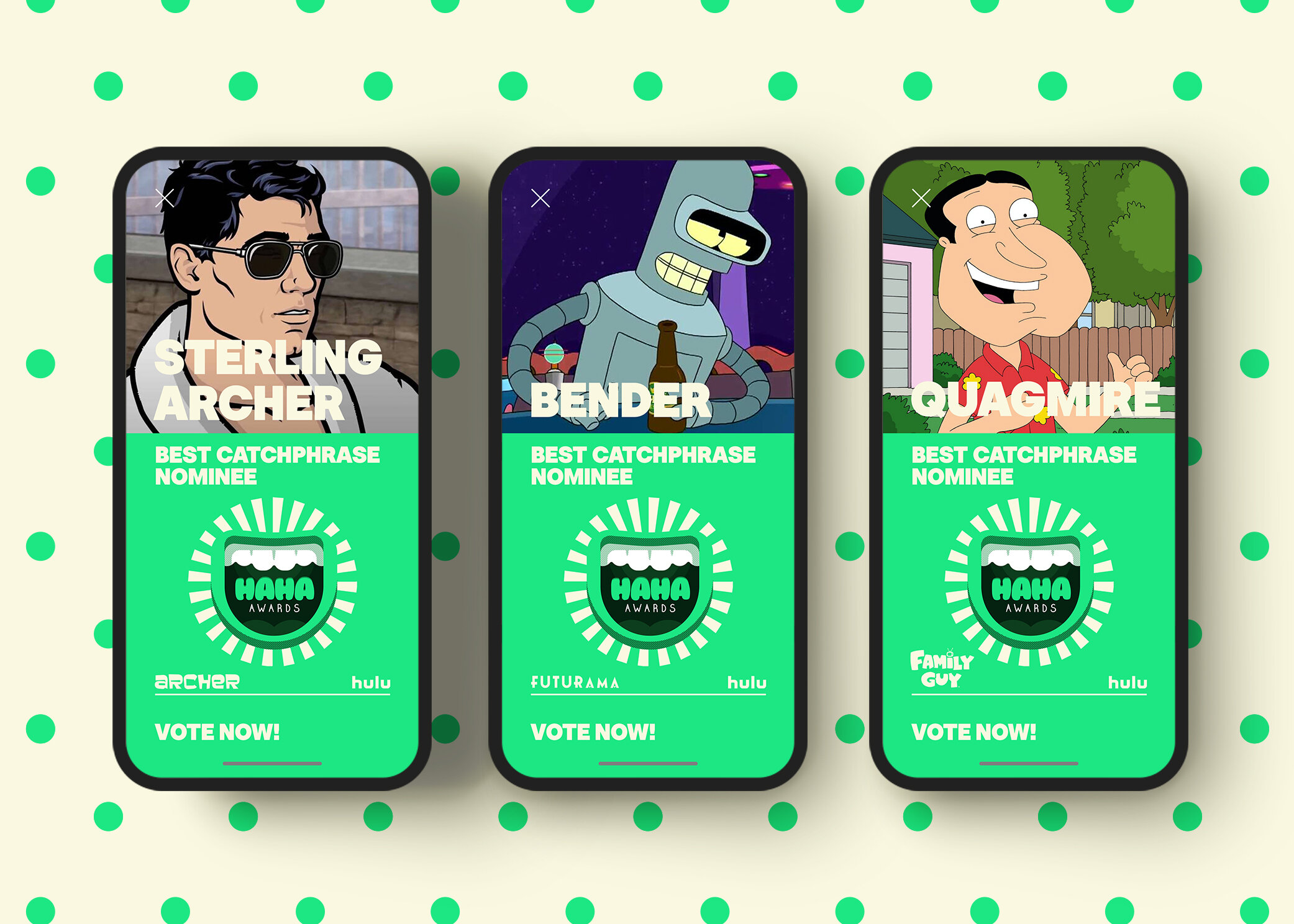 HAHA Awards original campaign asset 2