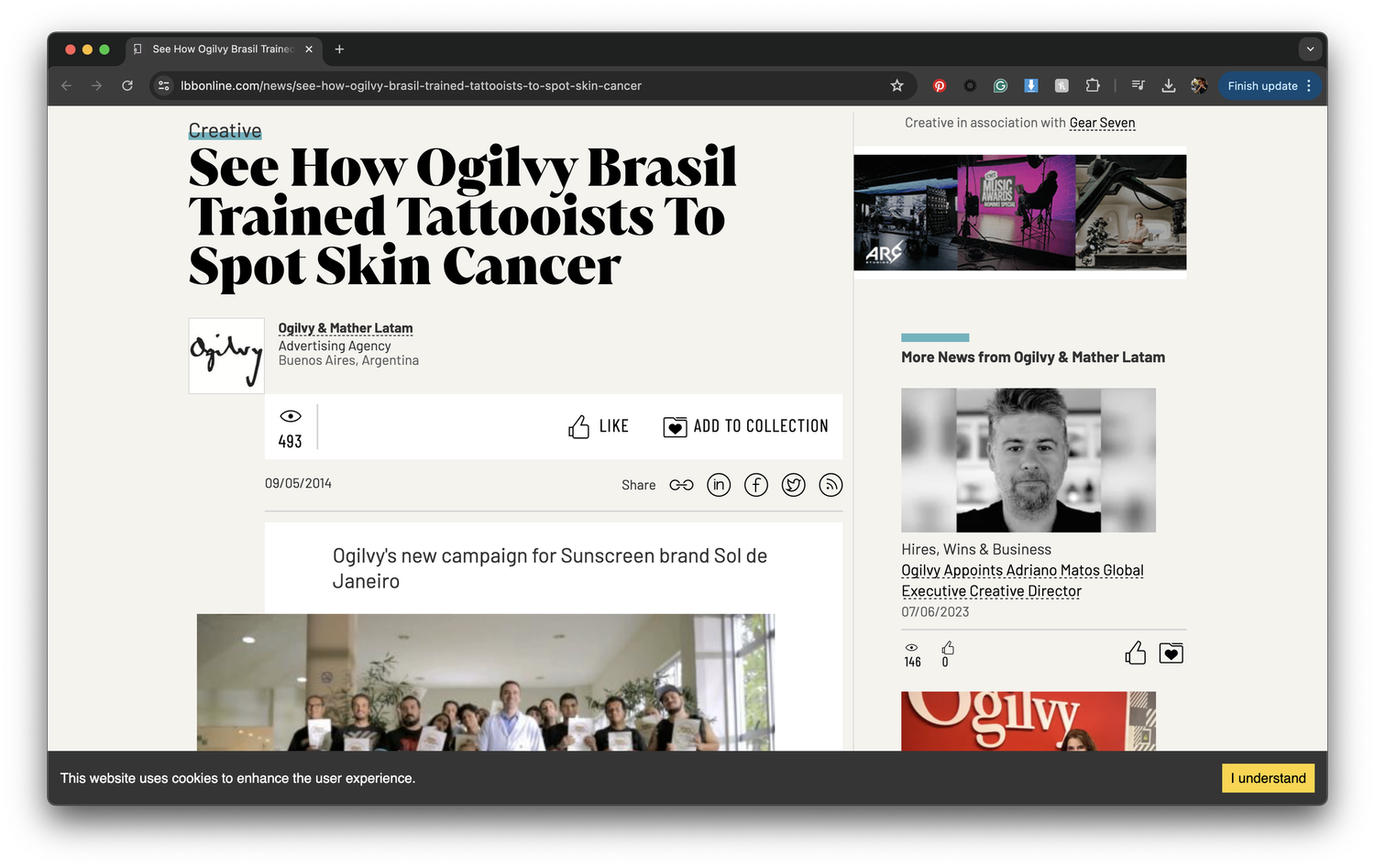 Tattoo Skin Cancer Check campaign image 7