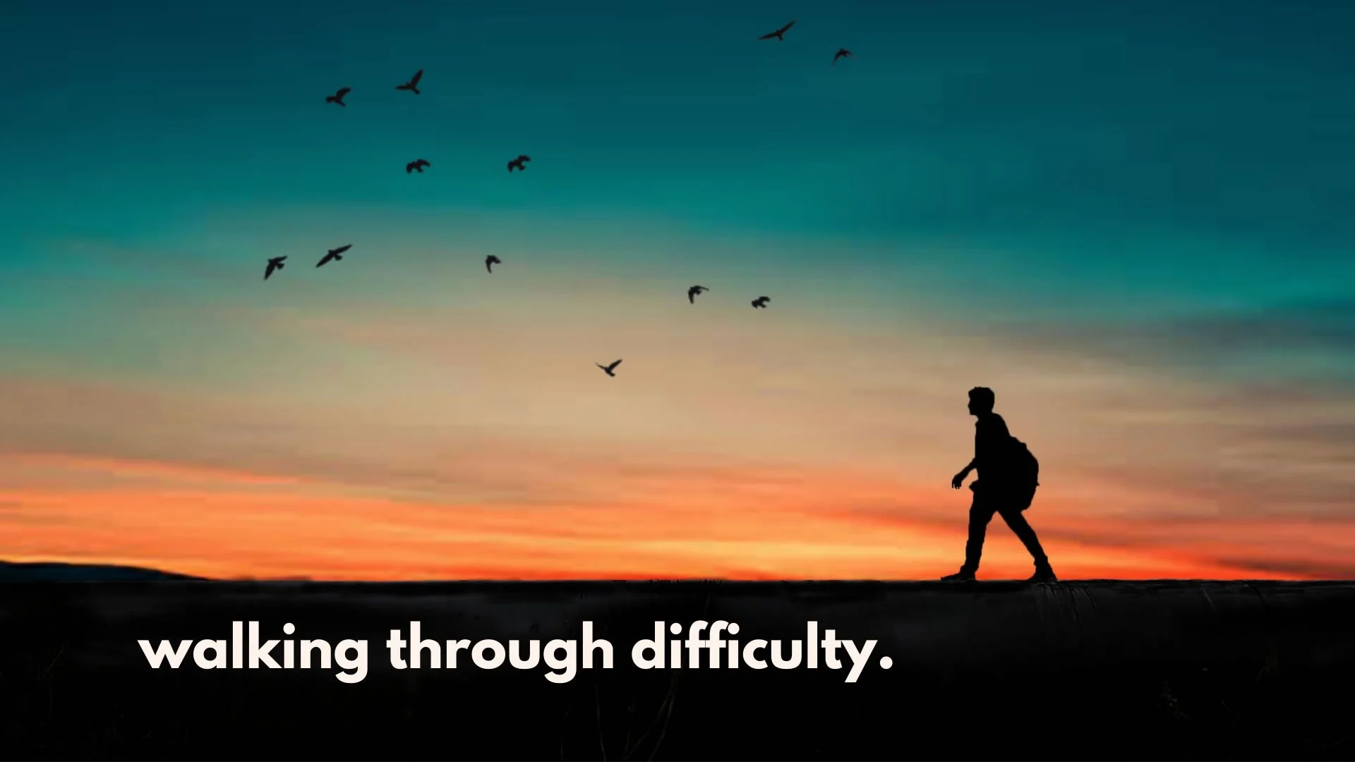 Walking Through Difficulty: Prepare