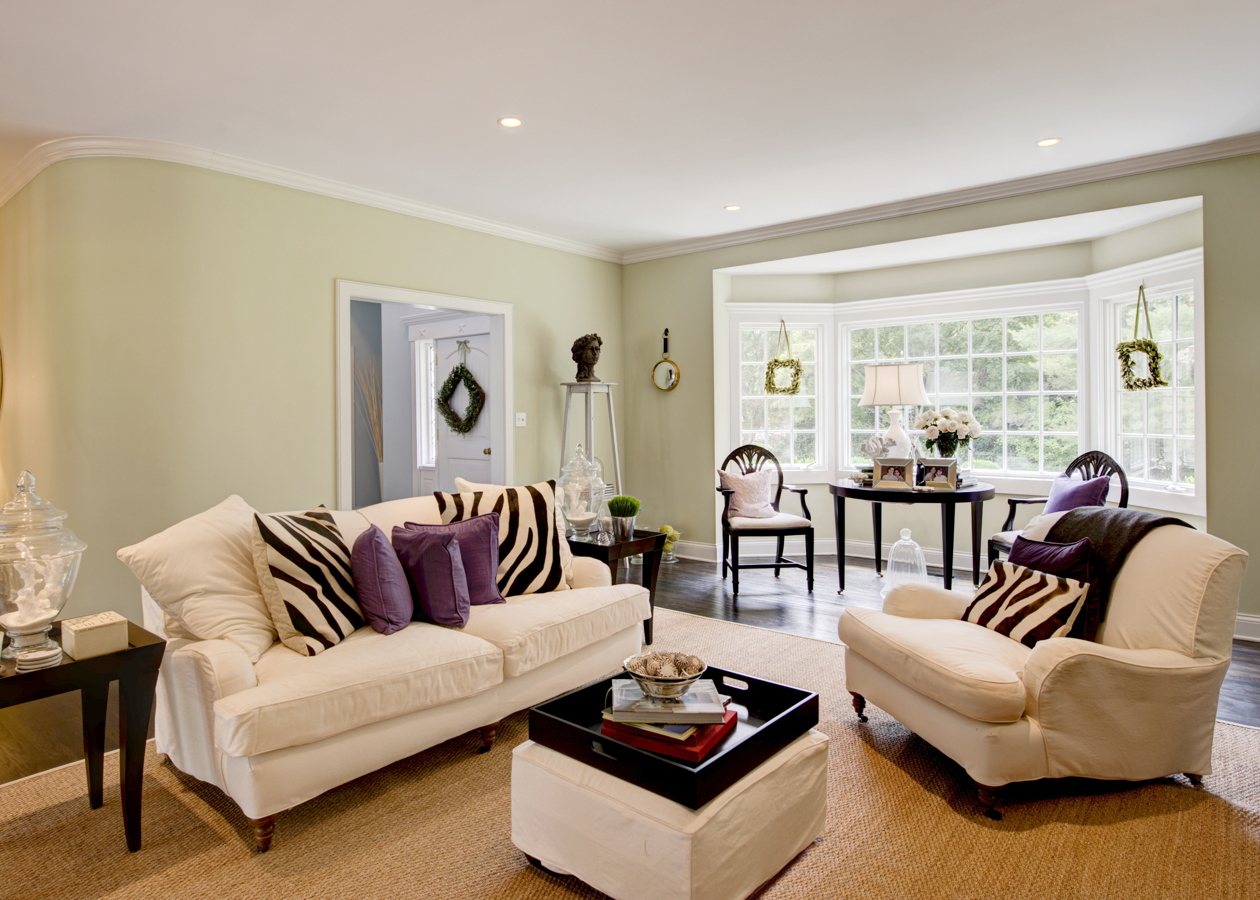 Vintage living room fairfield county ct