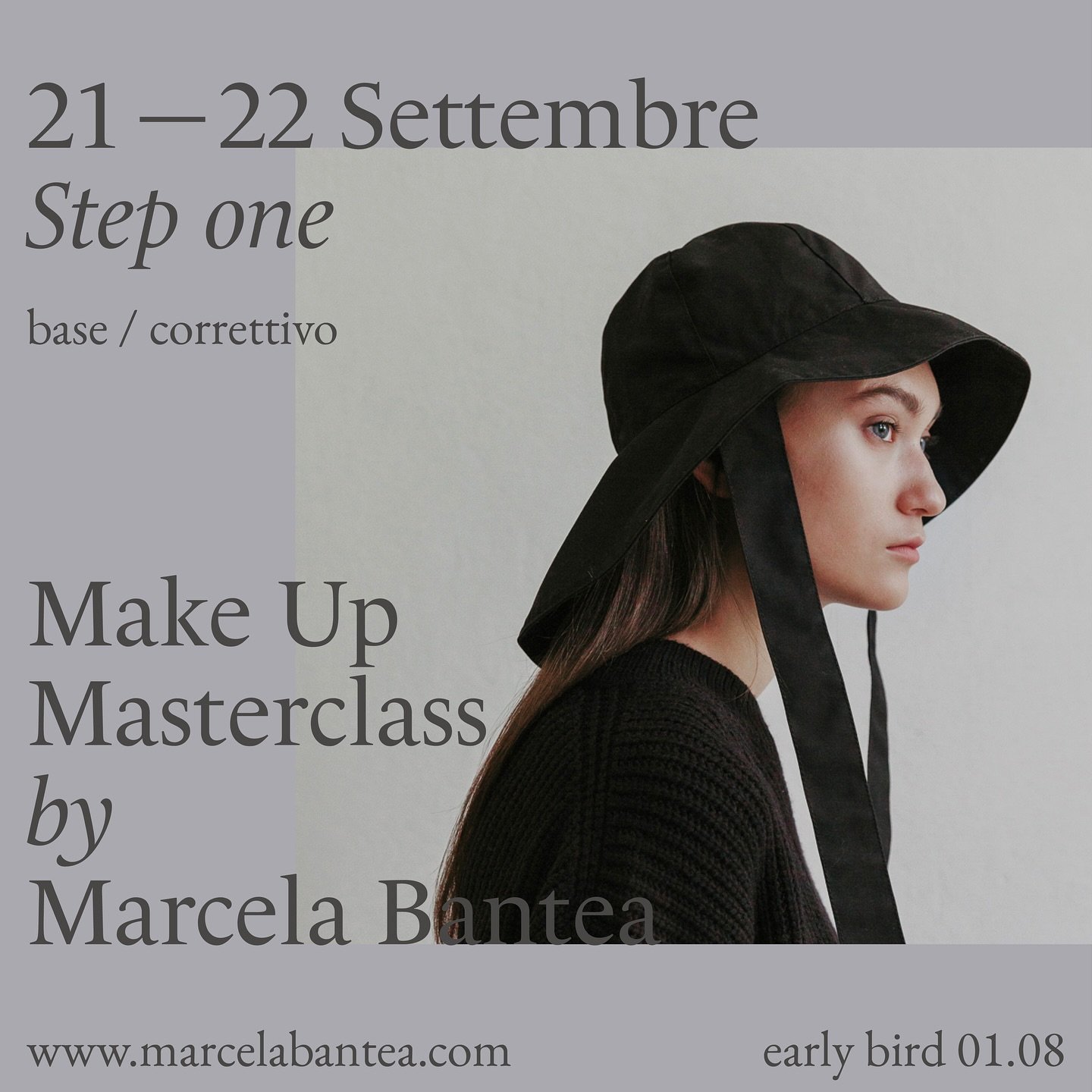 Felice e grata di annunciare questo nuovo inizio! 

Ogni volta &egrave; diverso, cos&igrave; stimolante e creativo per ogni partecipante, che sia corsista, collaboratore, modella, designers, chiunque stia dietro all&rsquo;organizzazione con cura e se