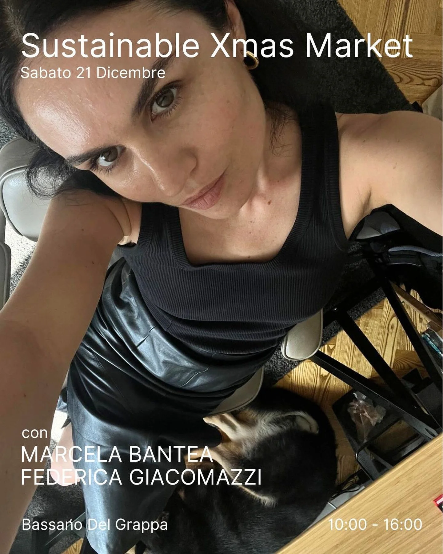 Questo weekend! 🎄♻️

Sabato 21 Dicembre dalle 10:00 alle 16:00, io @marcelabantea insieme a @federica_giacomazzi ti aspettiamo per celebrare il solstizio d&rsquo;inverno con un market sostenibile di articoli usati con amore, tisane e biscotti fatti 