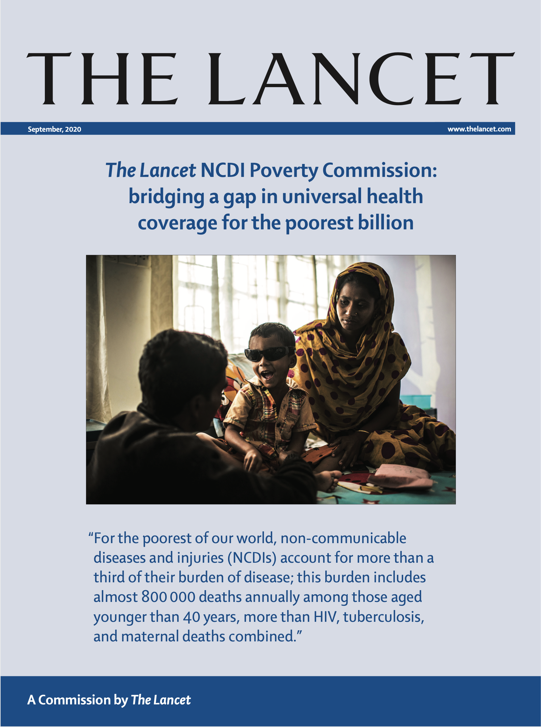 The Lancet NCDI Poverty Commission: bridging a gap in universal health  coverage for the poorest billion - The Lancet