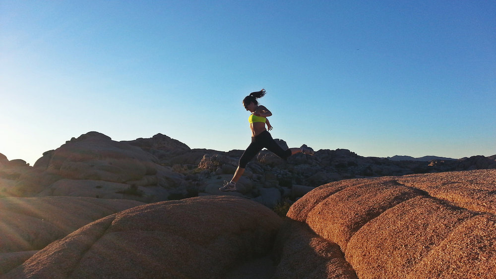   The rocks were &nbsp;massive, high and shaped like marshmallows, but so easy to climb.&nbsp;Joshua Tree National Park is known for its rock climbing and there are much higher and more difficult peaks.  