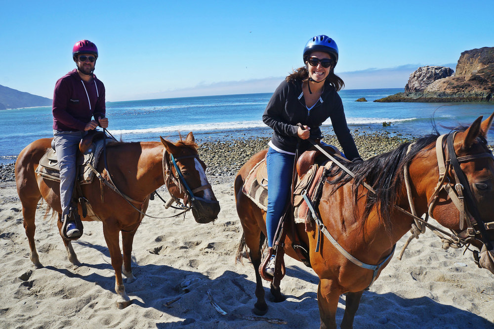  Right before my special horse decided it was time for me to get off so he could roll around in the sand. &nbsp;I didn't mind. 