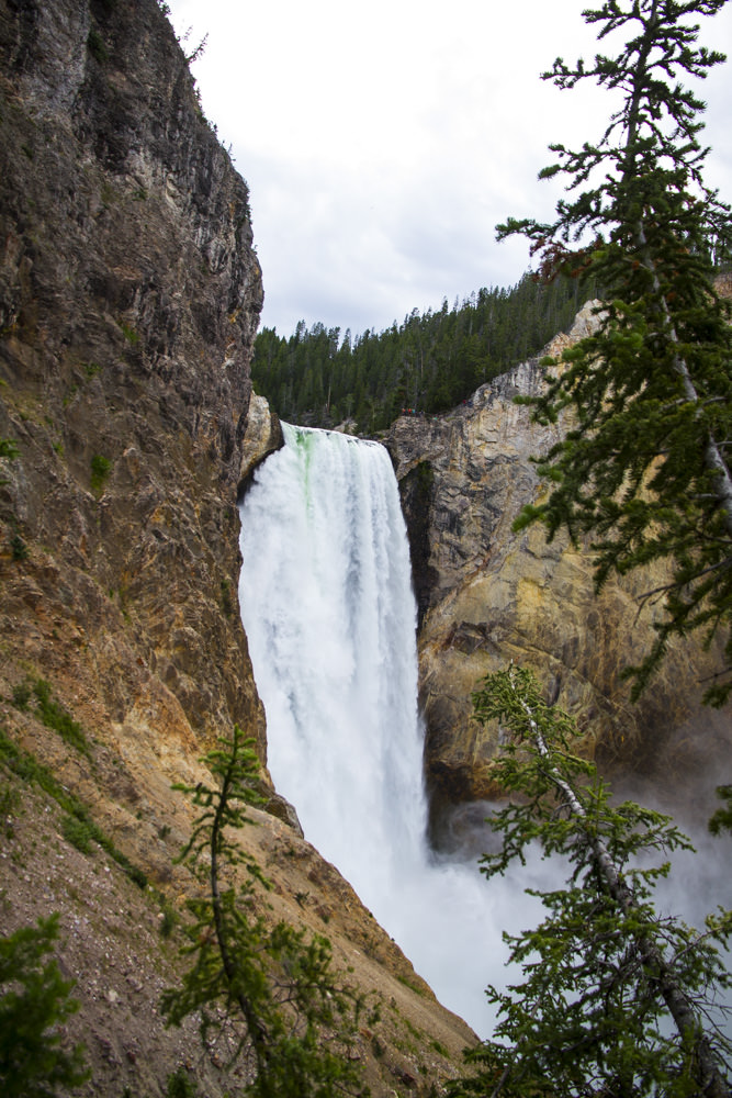  The Lower Falls from a different angle. &nbsp;Really worth hiking in the area to soak in the different point of views. 