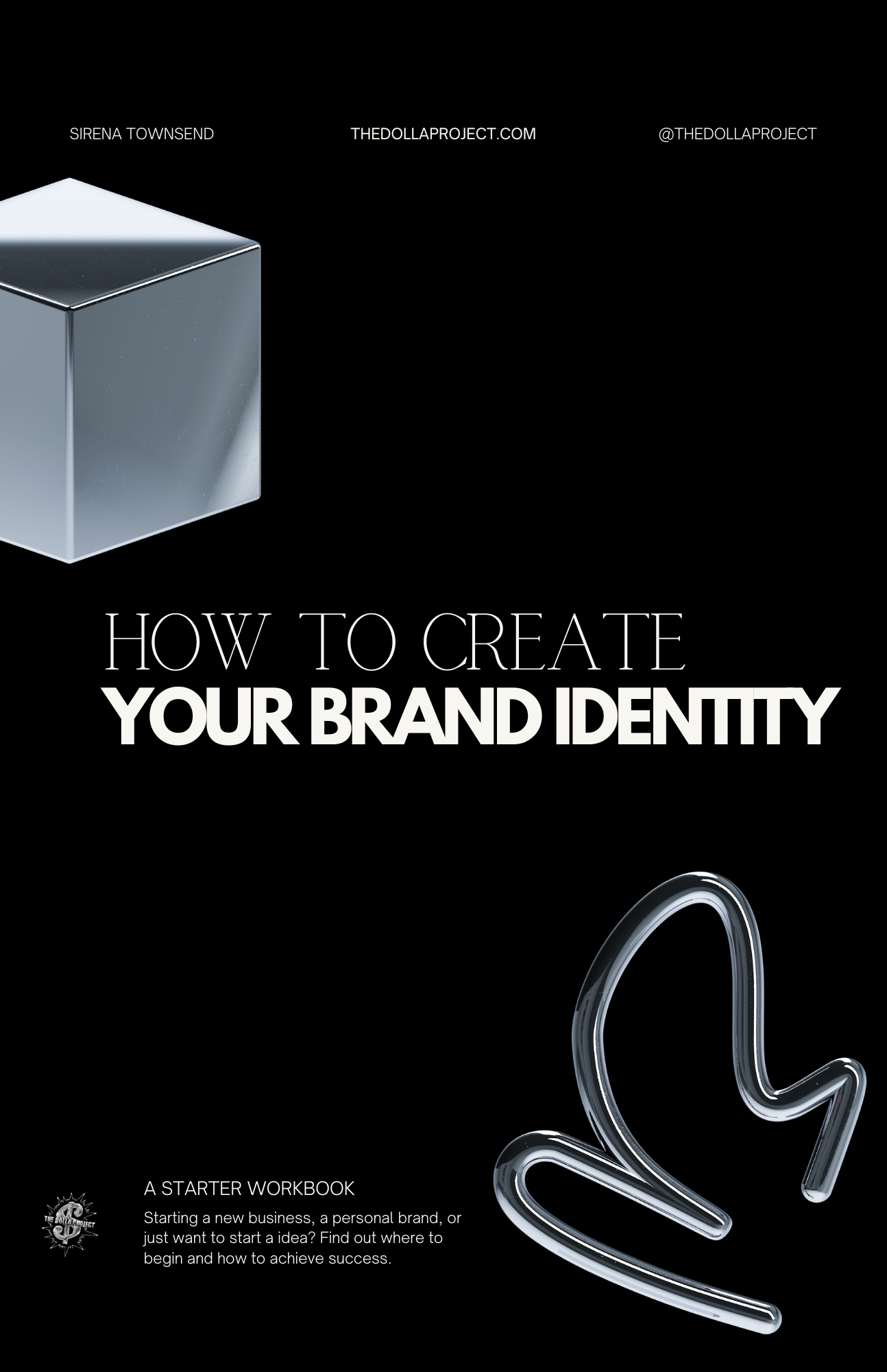"How To Create A Brand Identity" Workbook