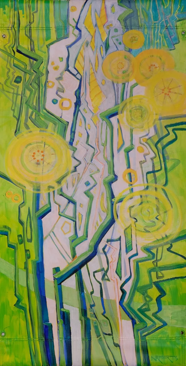 1st Street - Guide ID 9 - "Orchard Fantasy" by Nancy Roberts