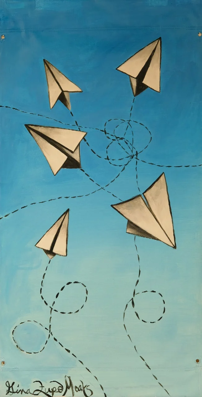 1st Street - Guide ID 14 - "Paper Airplane Flash!" by Gina Zupo Moats