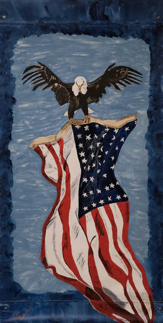 "Flying Flag" by Chris Kwapnoski