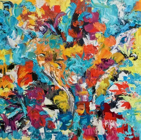 CARLIG010 - Colorful Vase by Carol Ligon.jpeg