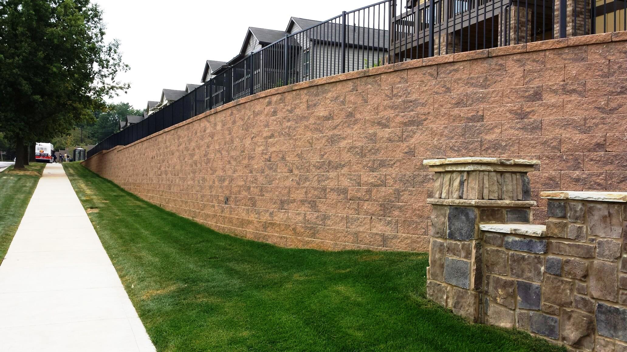 Arden On The Severn Retaining Wall and Garden Wall Construction