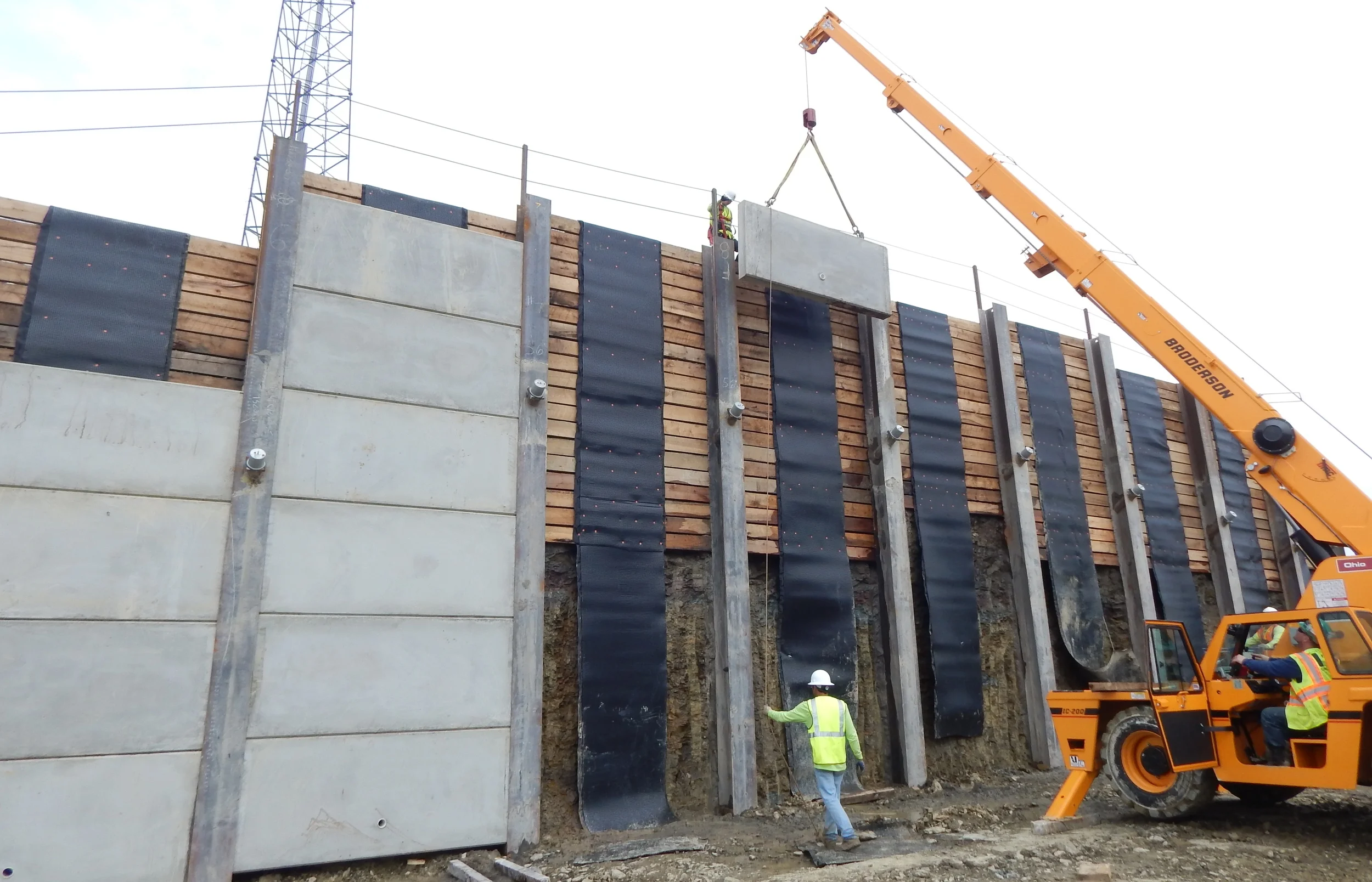 tieback anchors for retaining walls