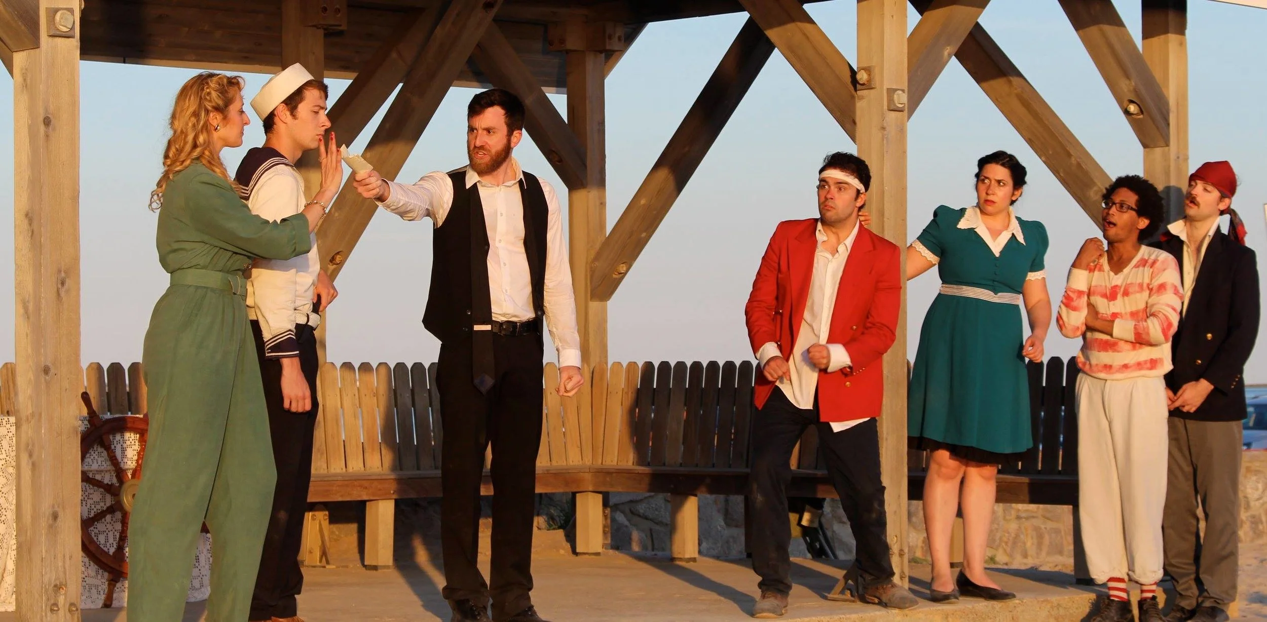 Directed by Kyle Metzger Glass Eye Theatre Company Performed at The Access Theater and duBois Beach, Stonington, CT