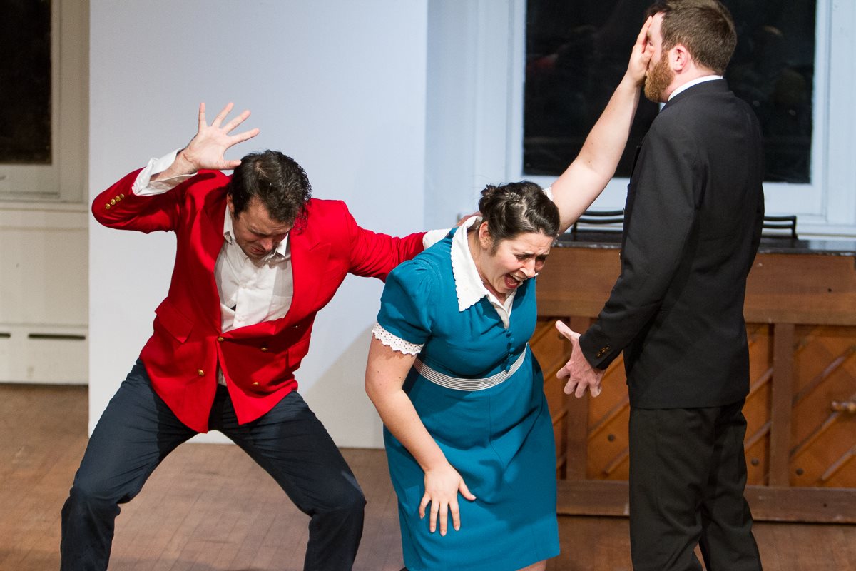 Sir Toby, Maria, Malvolio
