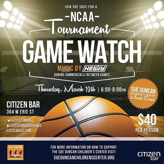 Sue Duncan March Madness Game Watch