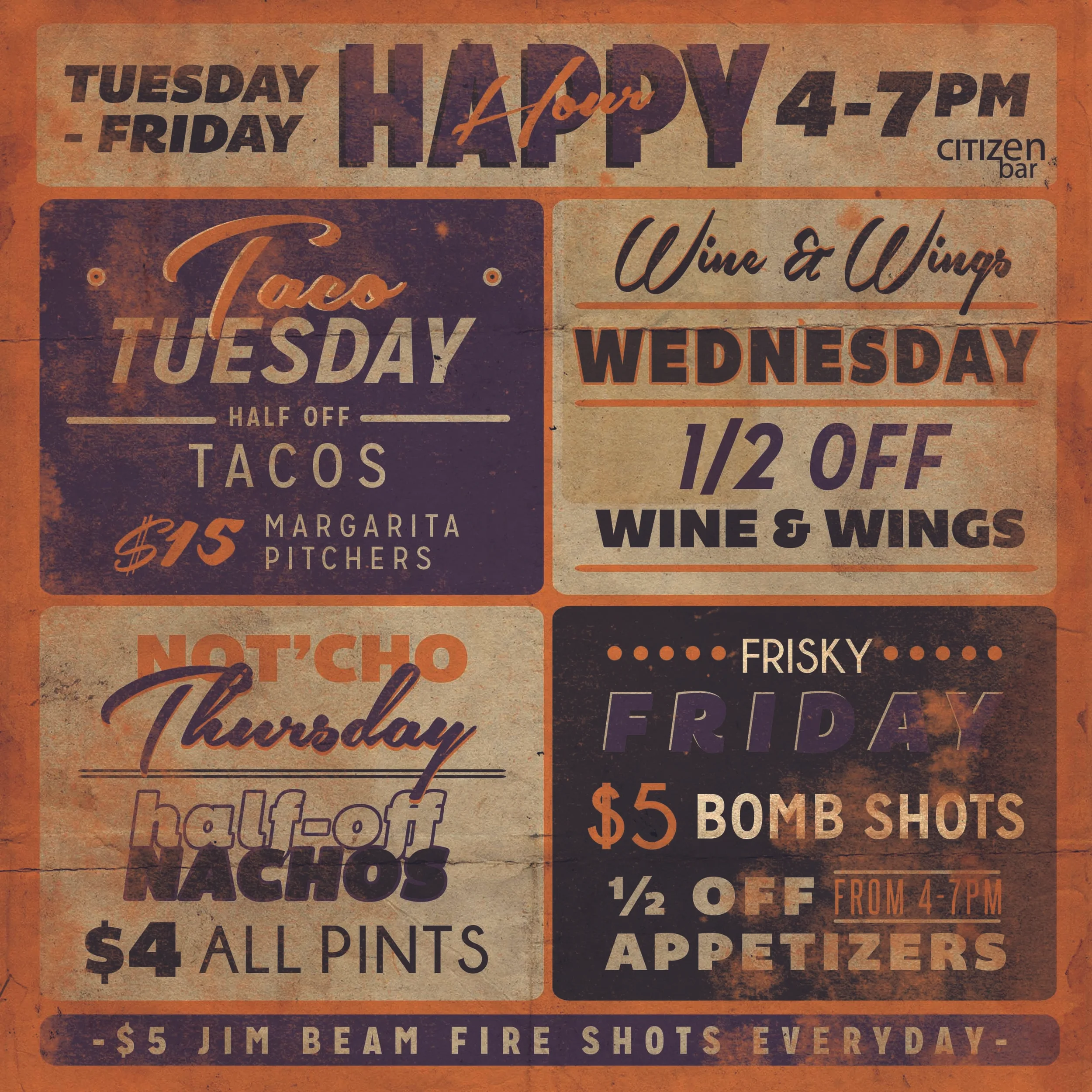 Happy Hour Specials Image