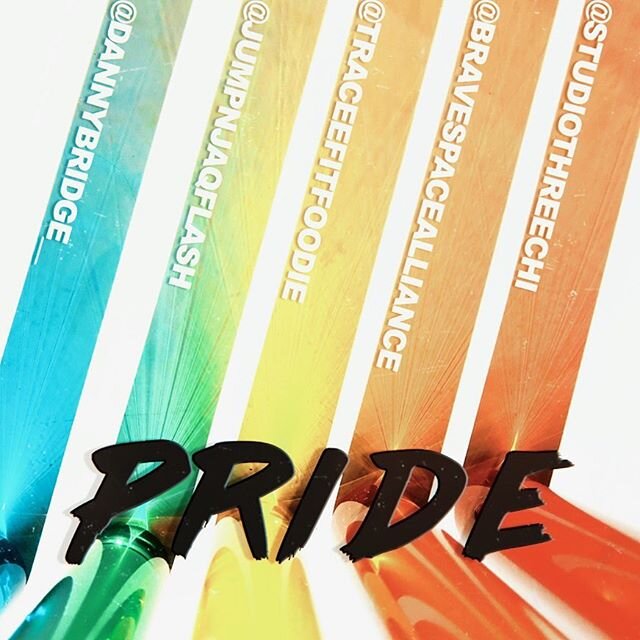 PRIDE 🔊🔊🔊 Here are my mixes from last week&rsquo;s pride themed @studiothreechi &amp; @bravespacealliance classes with @jumpnjaqflash &amp; @traceefitfoodie
.
.
Lotta classics, lotta anthems, lotta 🌈💃🕺💥
.
.
Link in bio.  Press play and werk ✌️