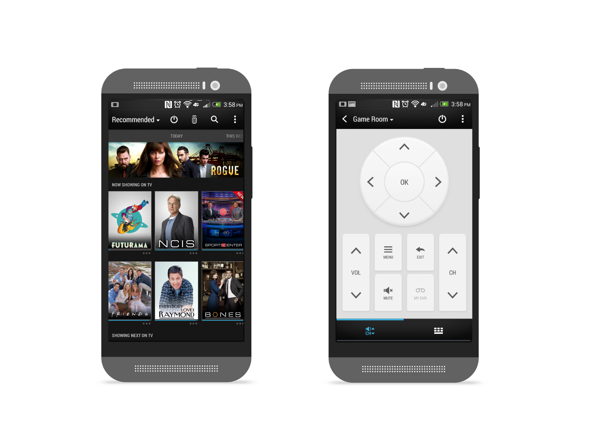 Sense TV app