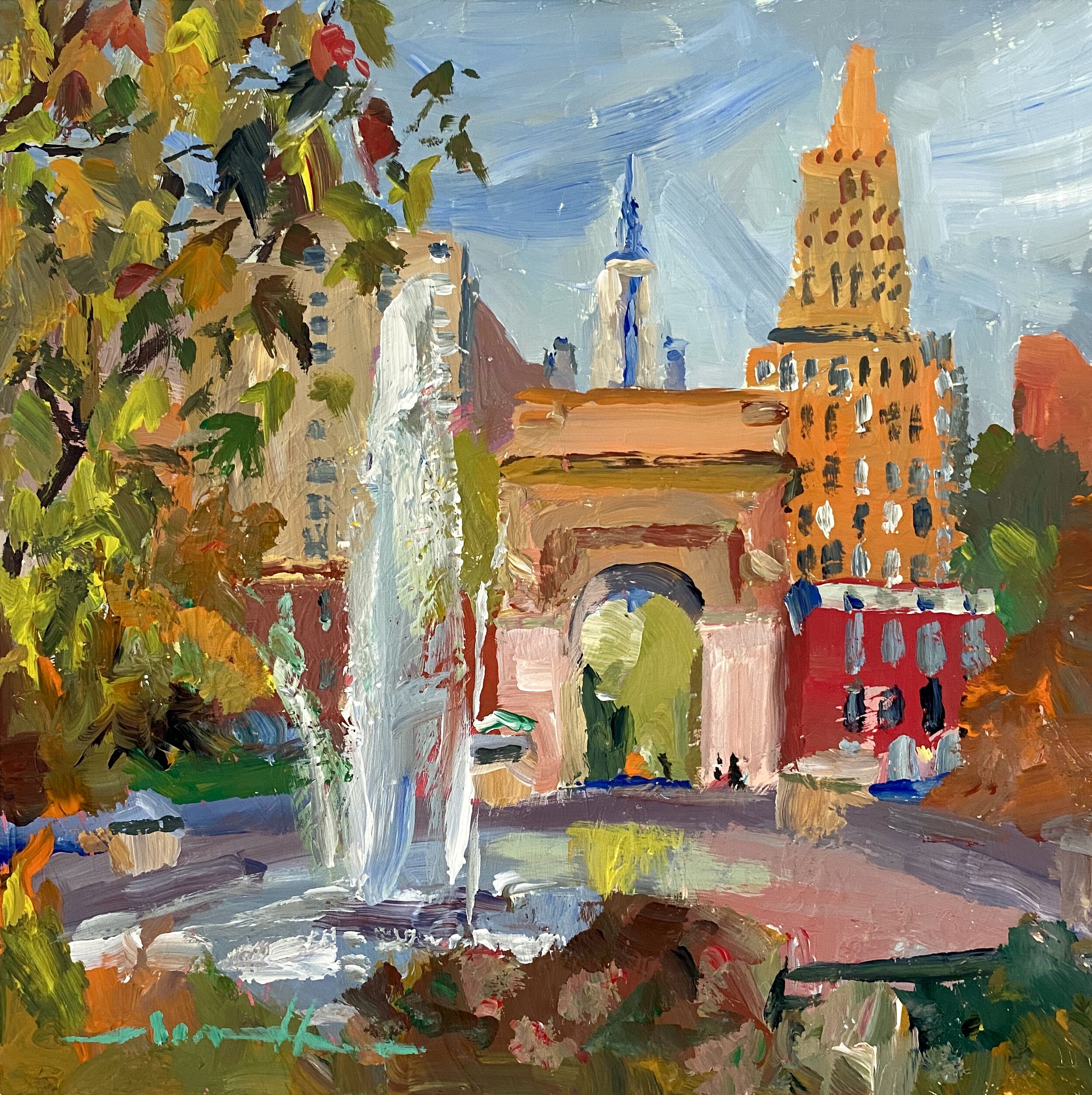 Washington Square Park Brisk