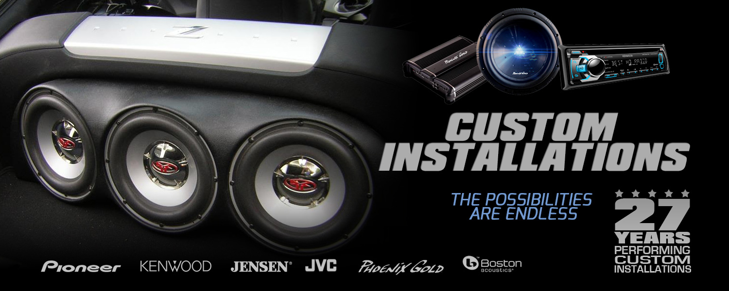 Custom Car Audio/ Boats/Motorcycle