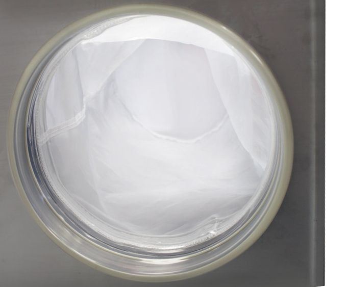 Clear thermoplastic polyurethane cuff with 304 stainless steel inner.