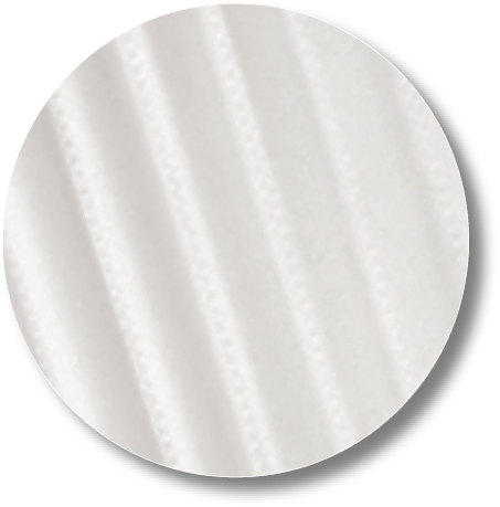 Close up view showing high efficiency 909 FC pulse pleat media.
