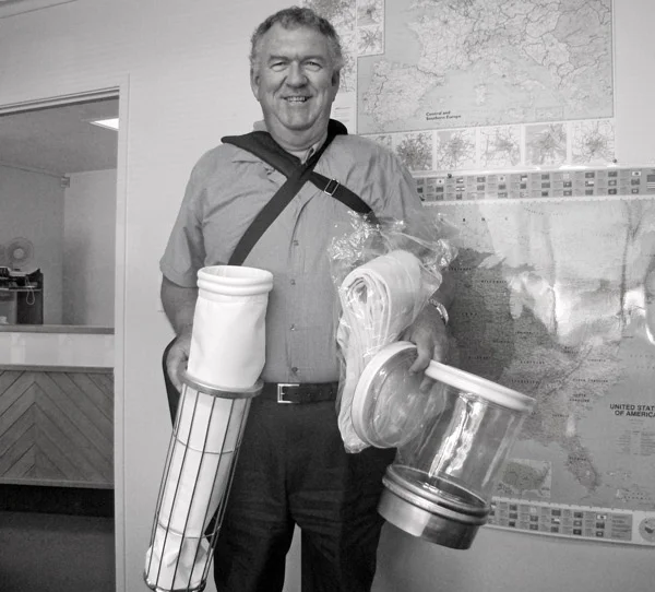 Founder, Forres McPheat, always keen to help customers.