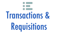 Create transactions, blanket orders, requisitions, and journal entries. More...