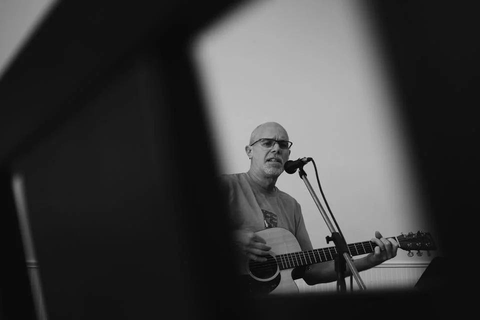 Kyle Alden at the Cannery Cafe