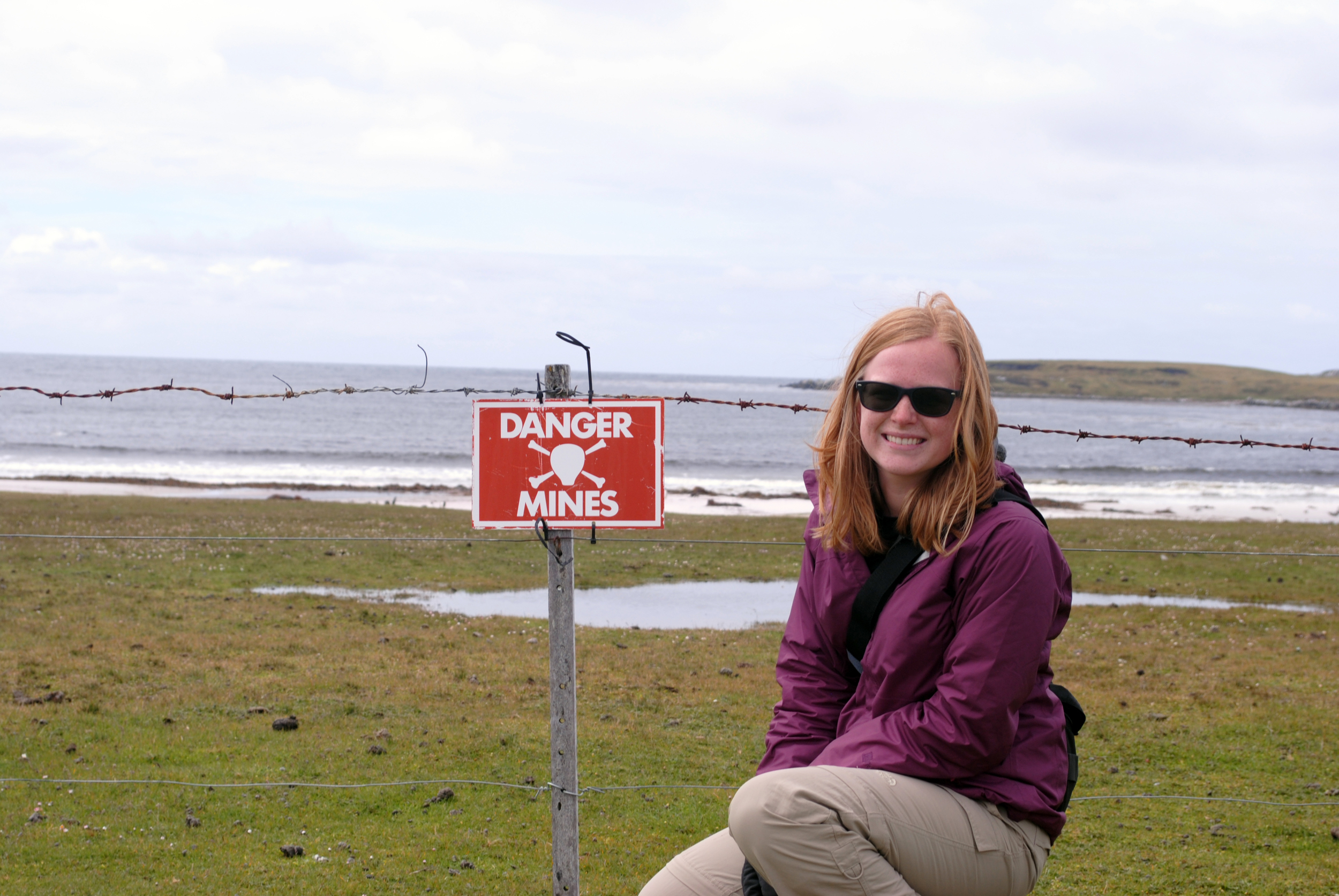 Falkland Island land mines, Antarctica - Maggie a la Mode