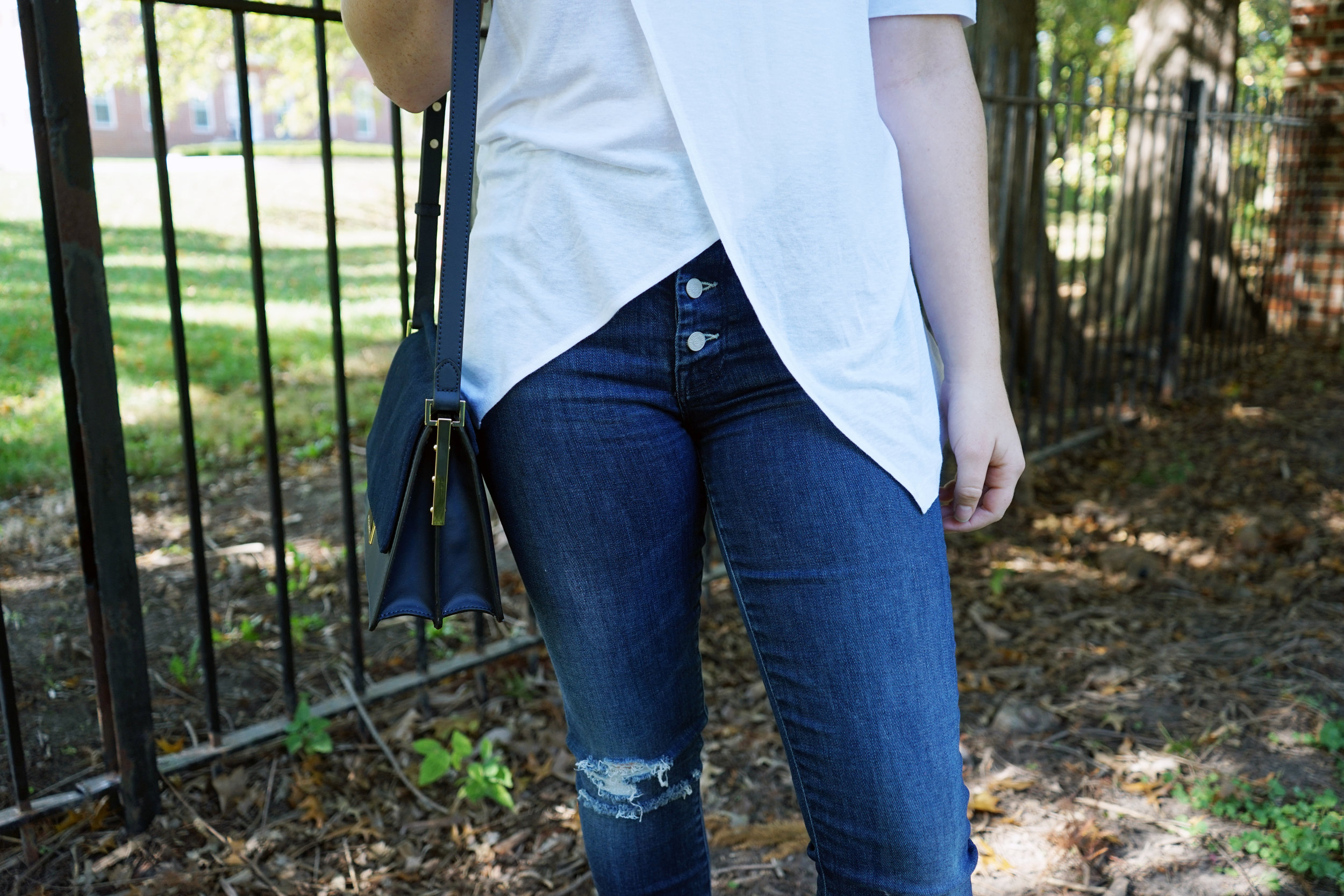 Maggie a la Mode - Not So Basic Jeans and a Tee 1.JPG