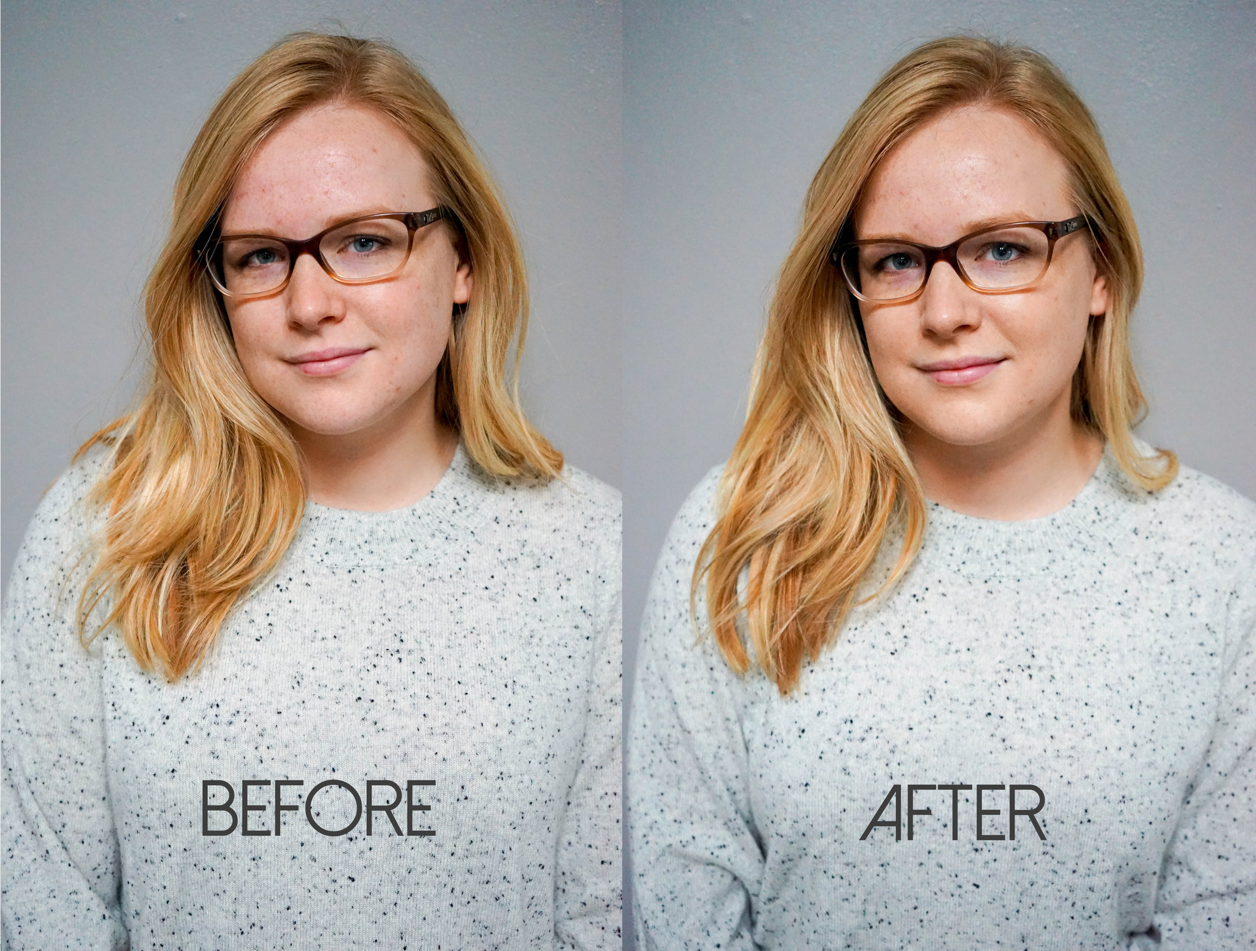 10. Before and After: Color Correcting Blue Hair Transformations - wide 5
