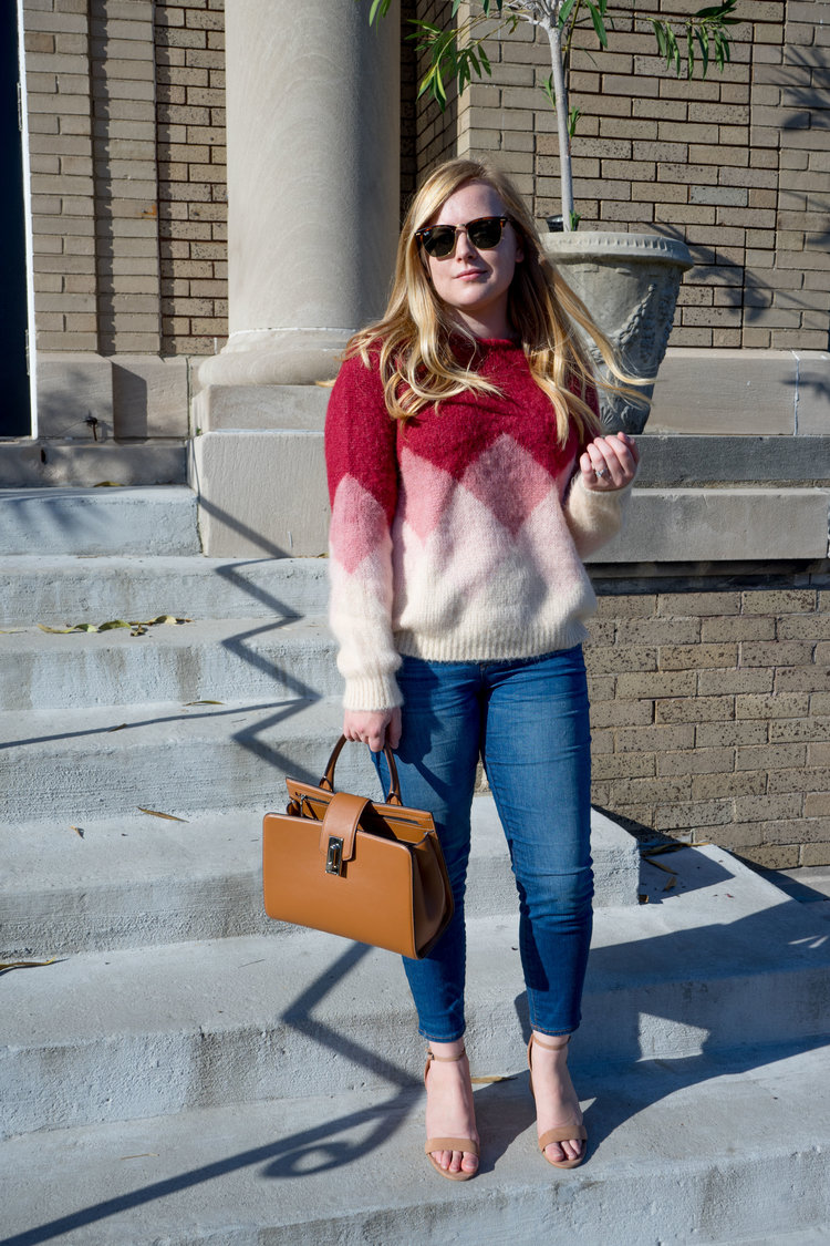The Pink Sweater — Maggie à la Mode