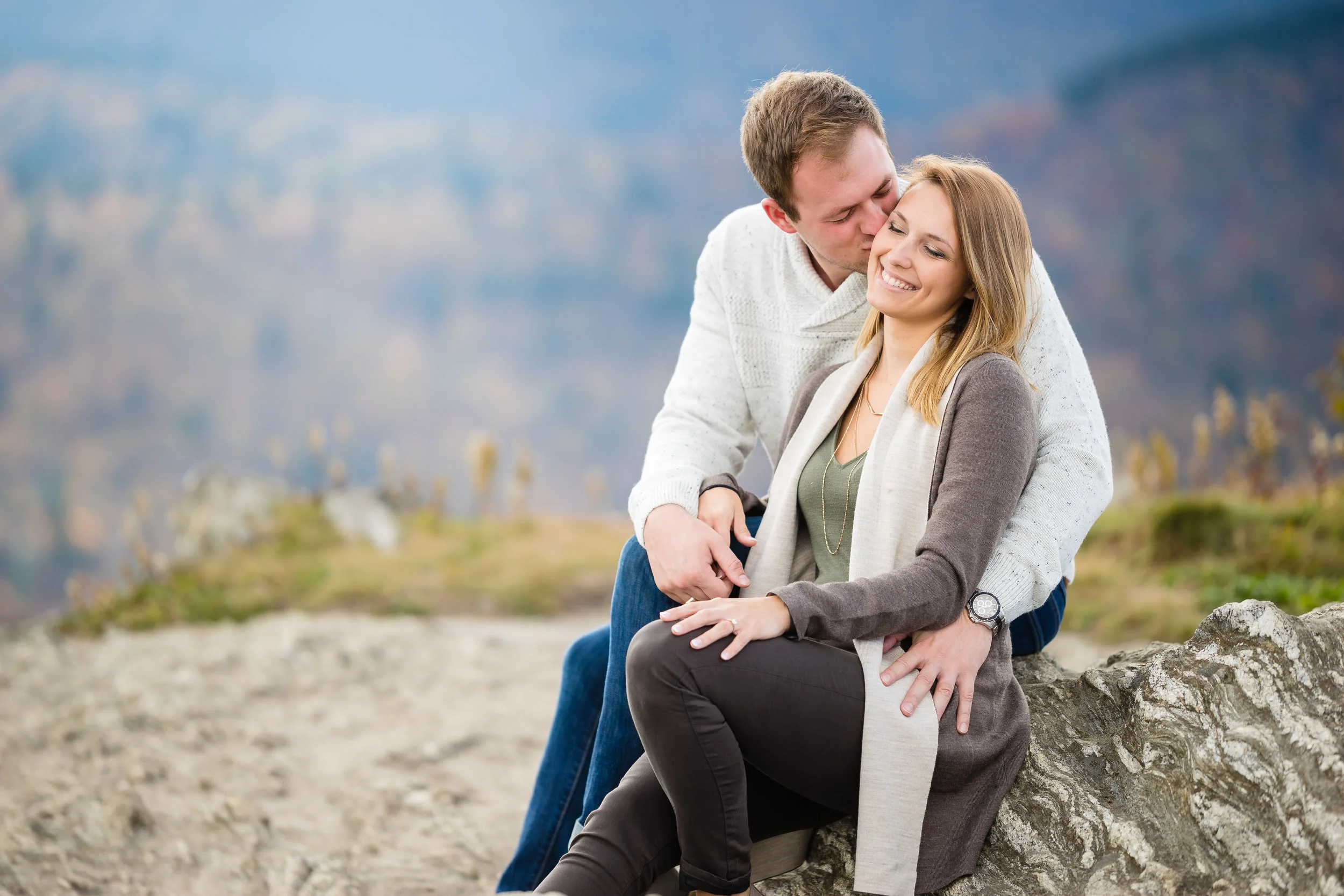 Mountain engagement session | Greenville, SC Engagement Photographer