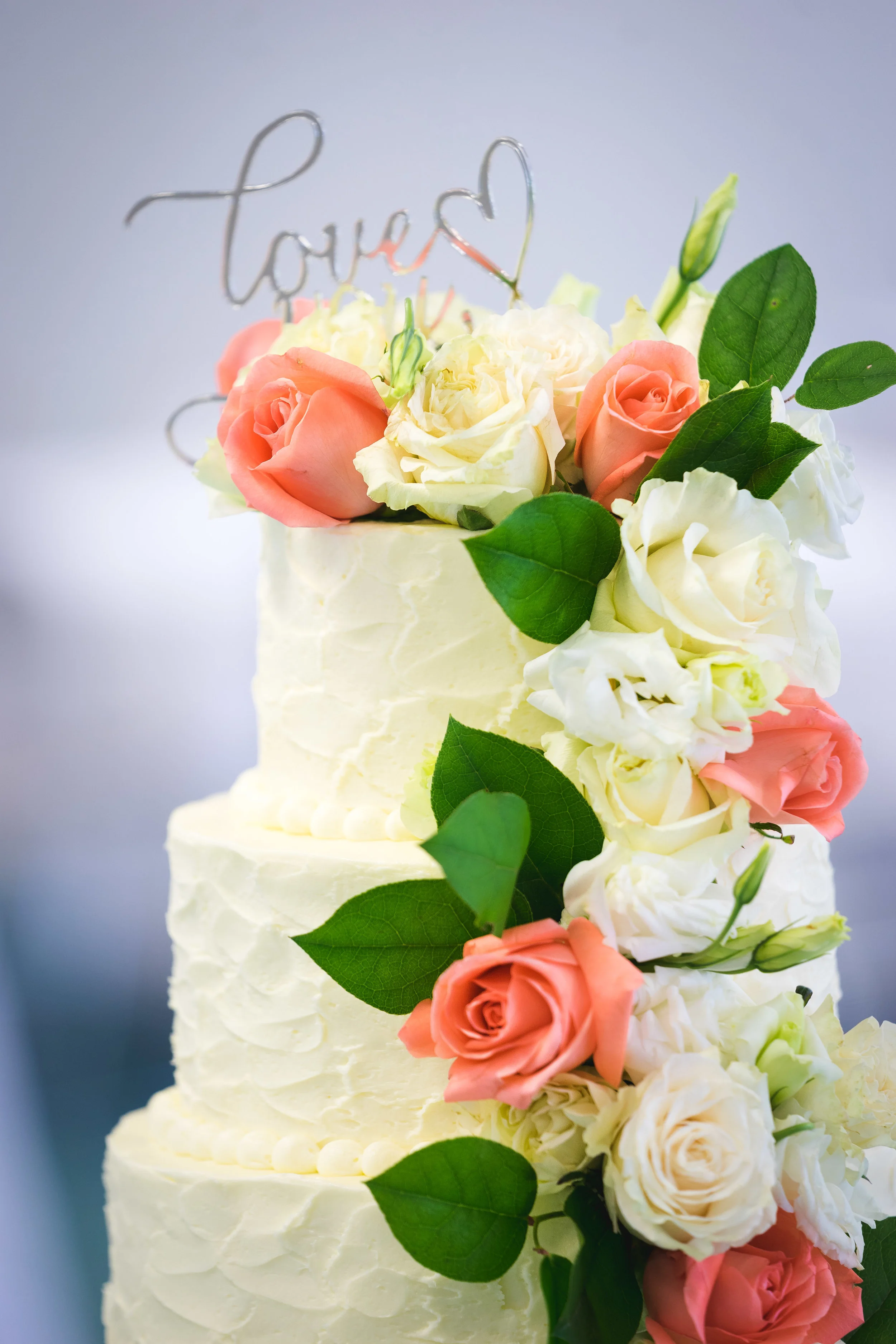 Greenville Wedding | Morningside Baptist Church Spartanburg SC Cake