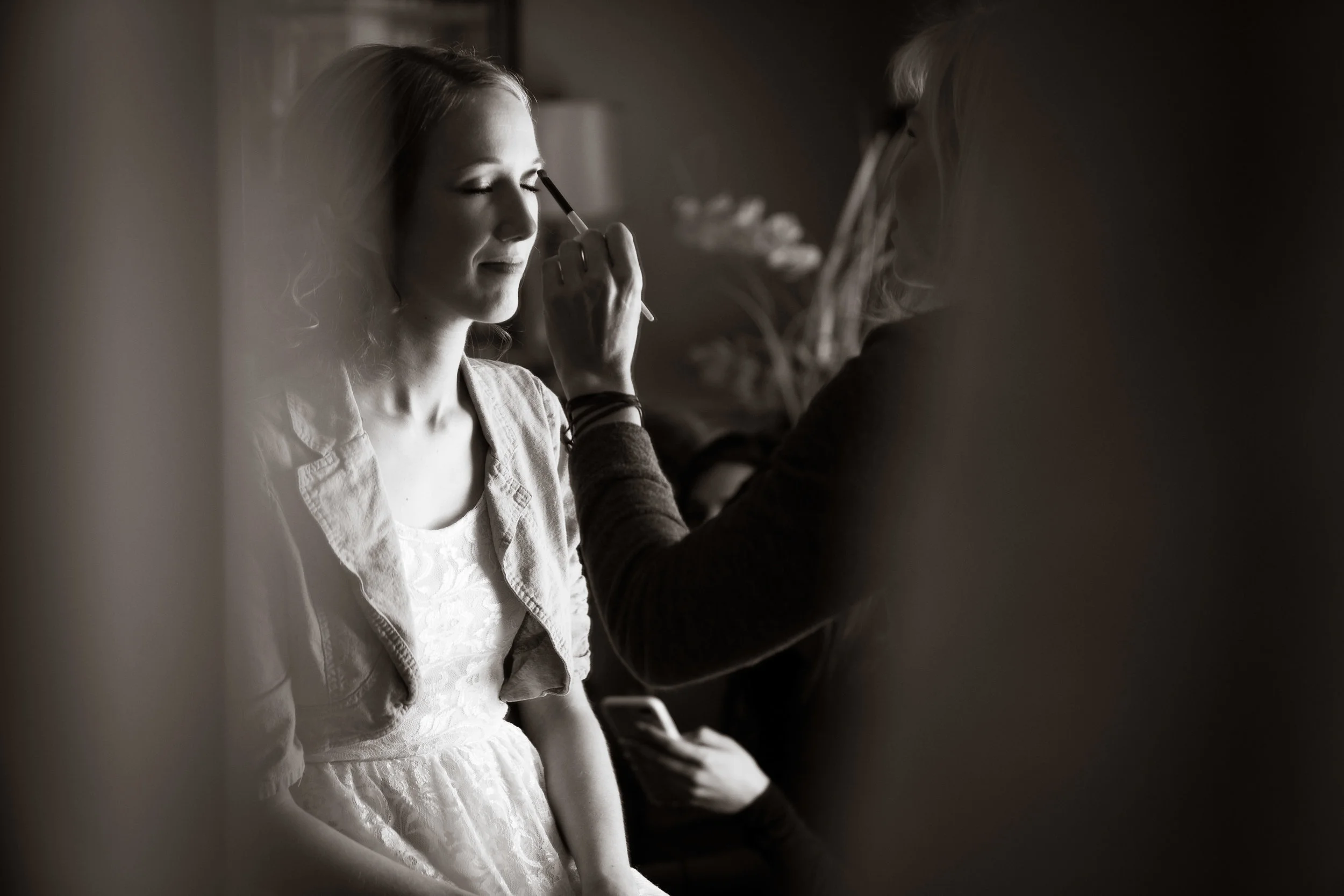 Greenville Wedding | Morningside Baptist Church Spartanburg SC Getting ready
