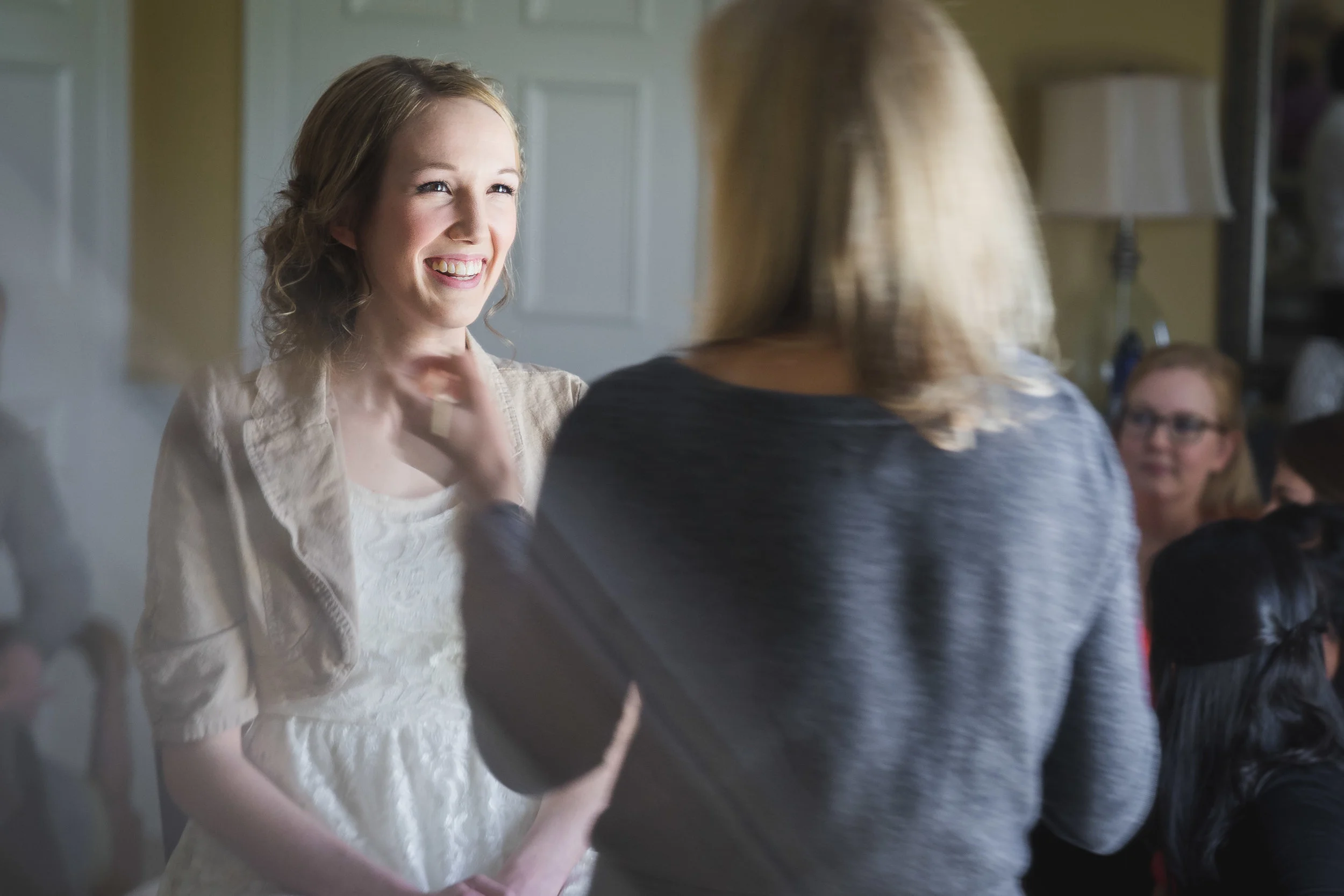 Greenville Wedding | Morningside Baptist Church Spartanburg SC Getting ready