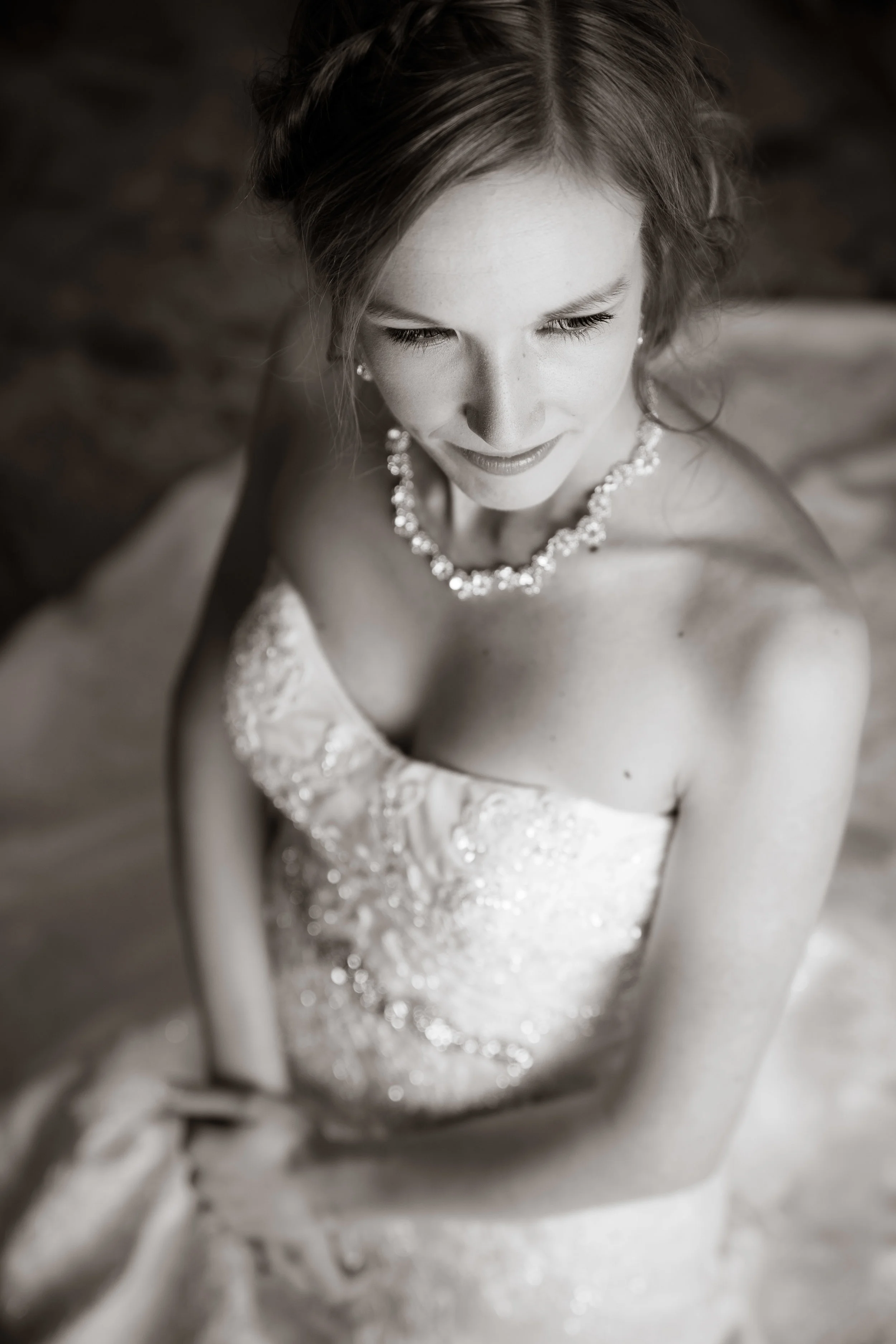 Greenville Wedding | Morningside Baptist Church Spartanburg SC Bride portrait