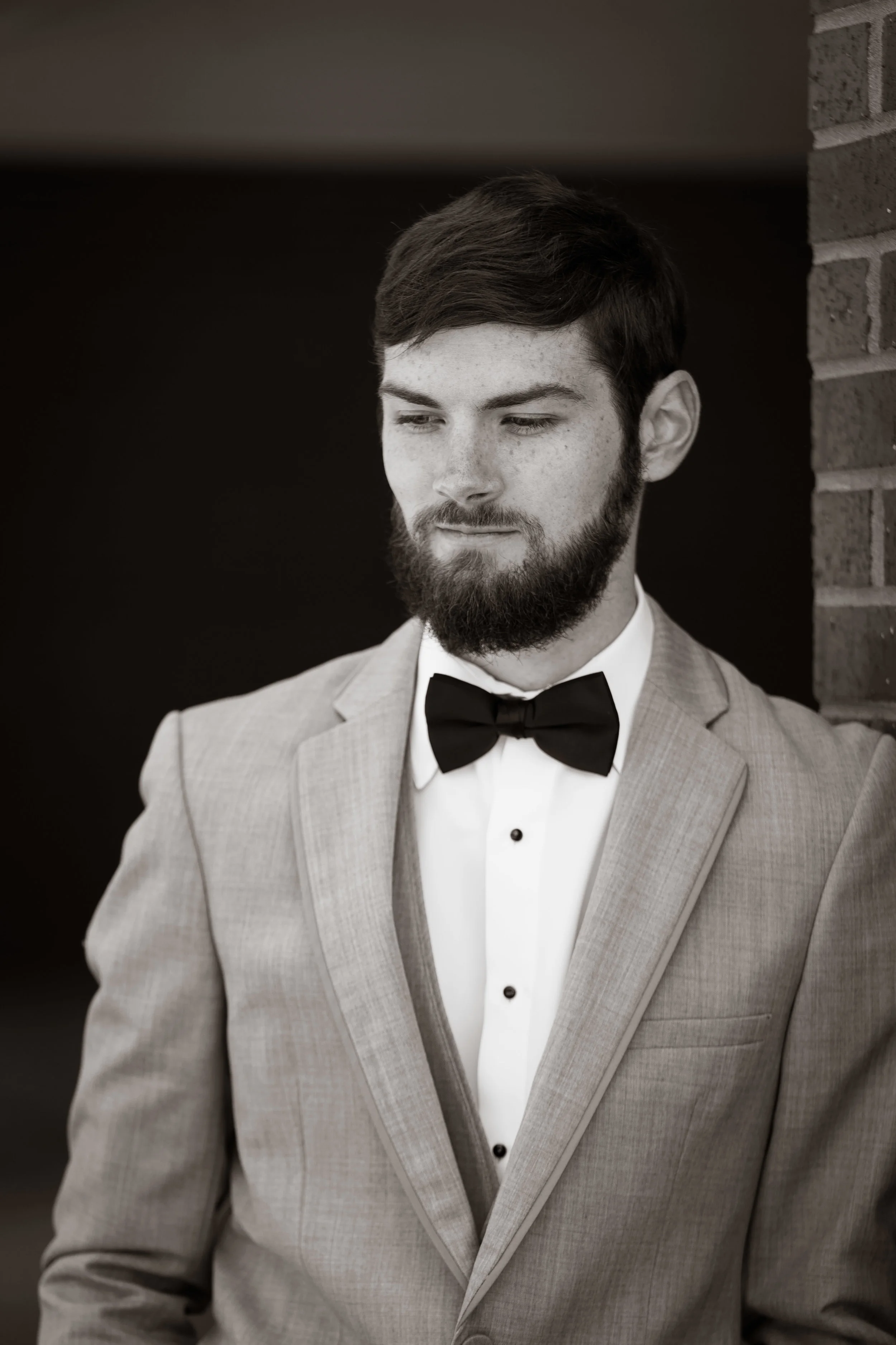 Greenville Wedding | Morningside Baptist Church Spartanburg SC Groom portait
