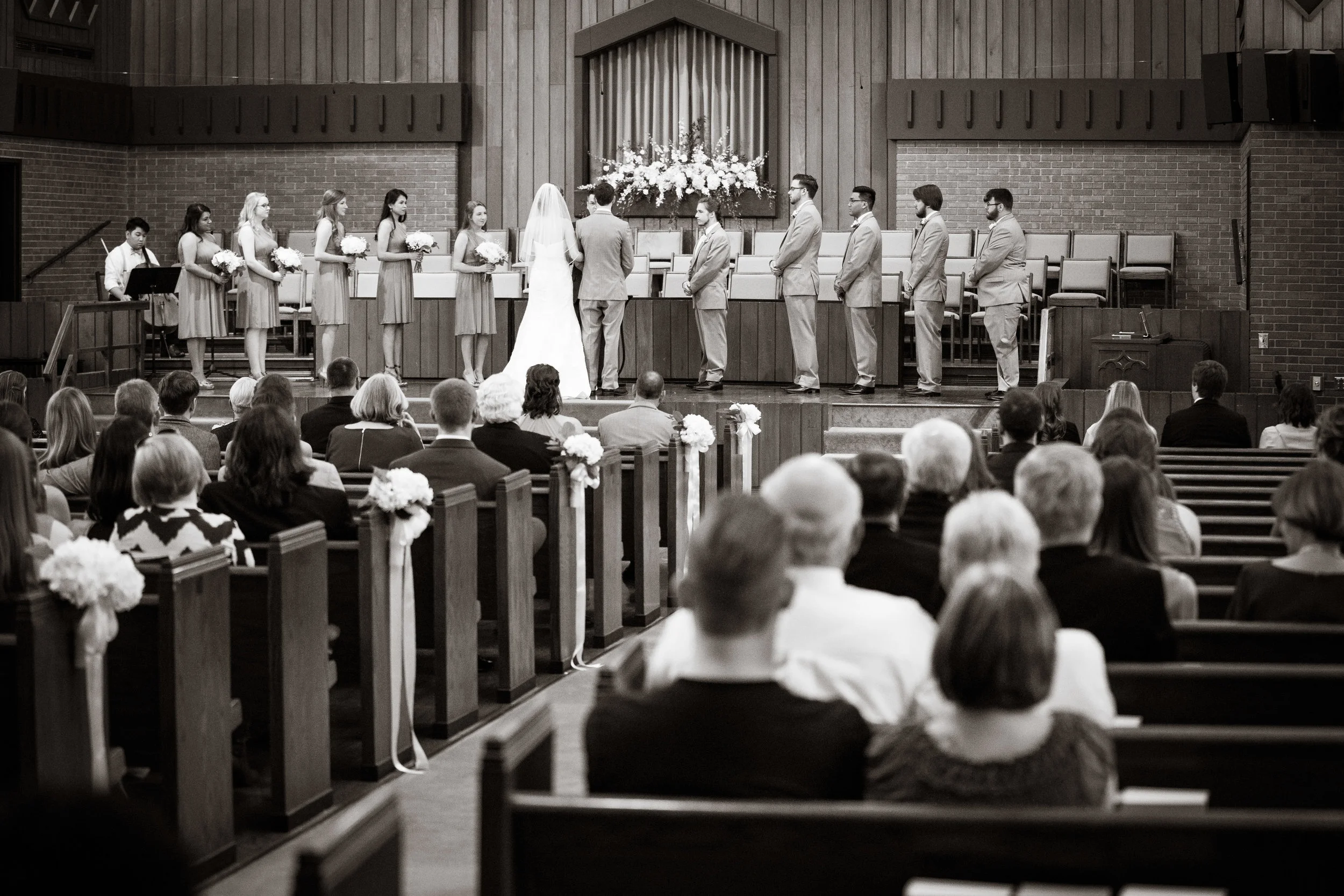 Greenville Wedding | Morningside Baptist Church Spartanburg SC Ceremony