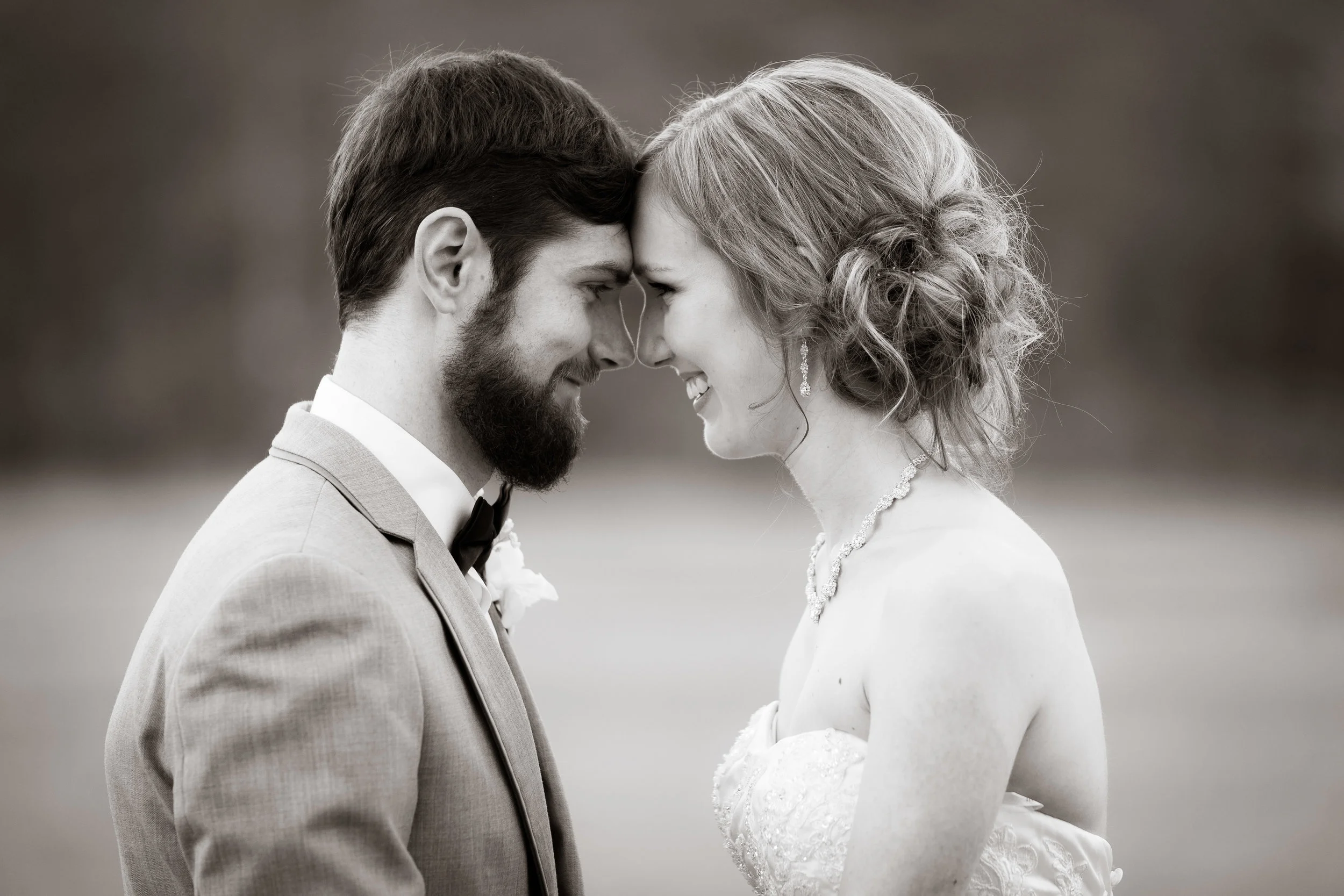 Greenville Wedding | Morningside Baptist Church Spartanburg SC Bride and Groom
