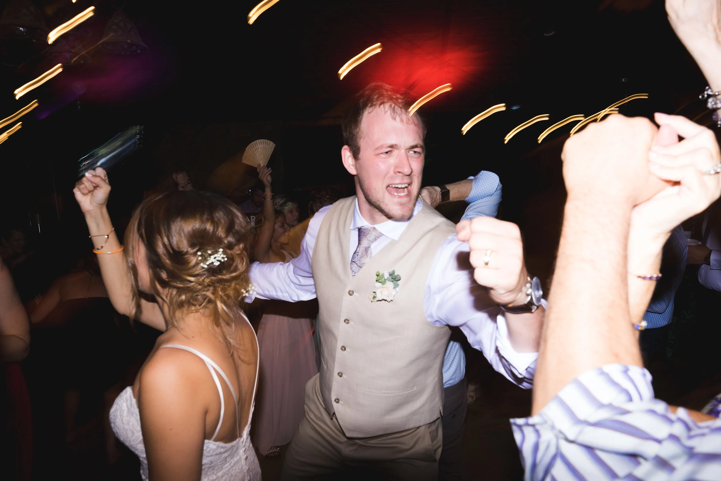 Groom dancing - Viewpoint at Buckhorn Creek | Greenville, SC