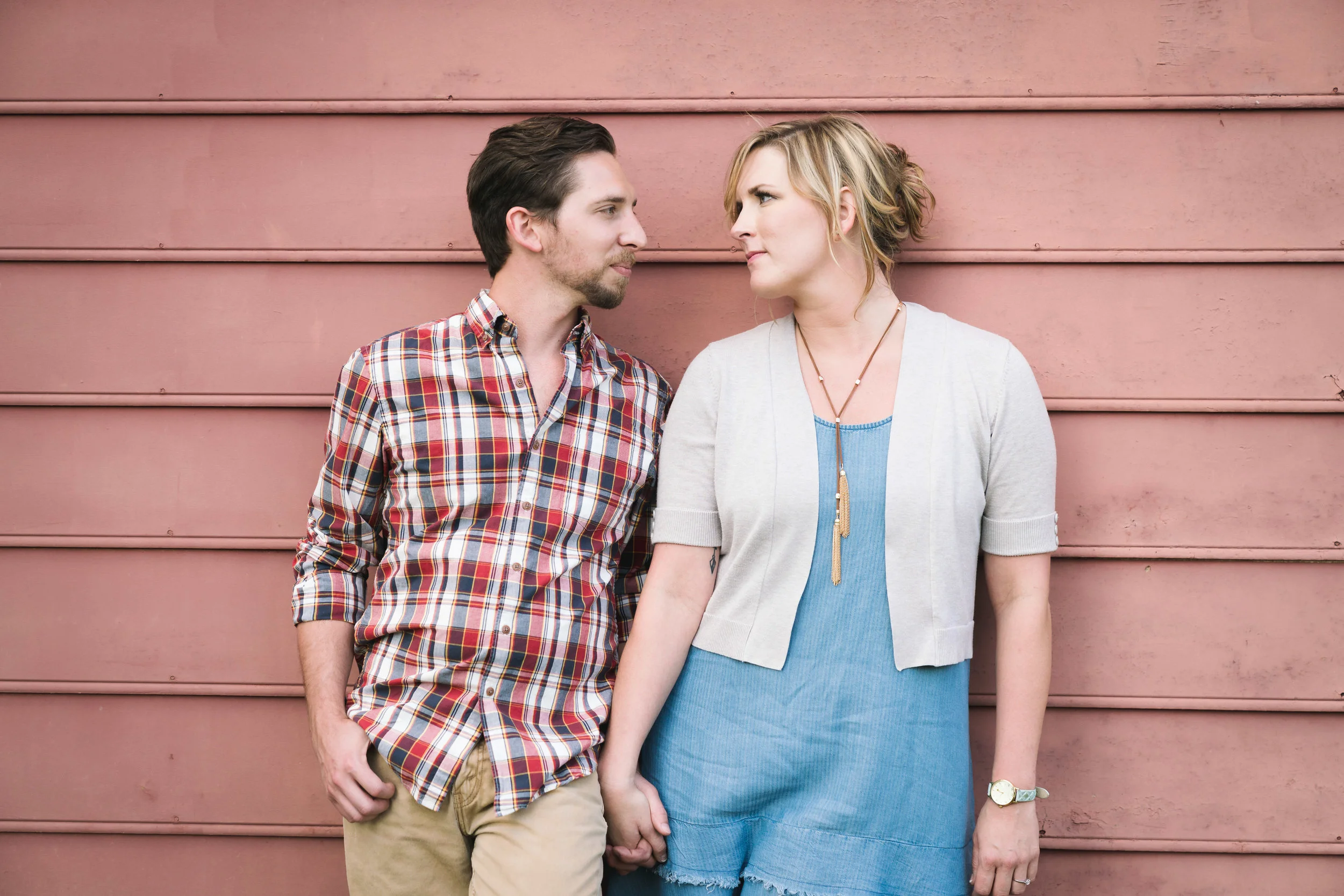 At the barn | Greenville, SC Engagement Photographer