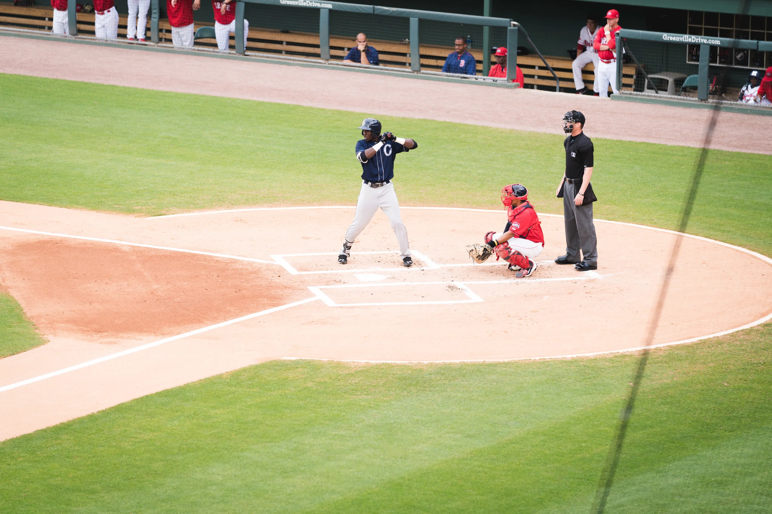 Baseball at Flour Field in Downtown Greenville, SC